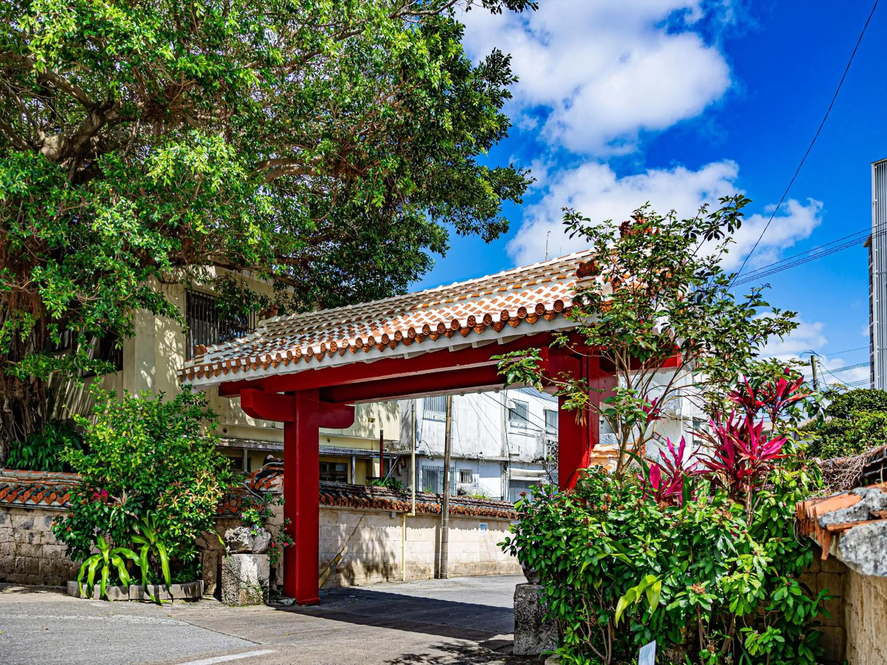 Property building in Okinawa Hotel