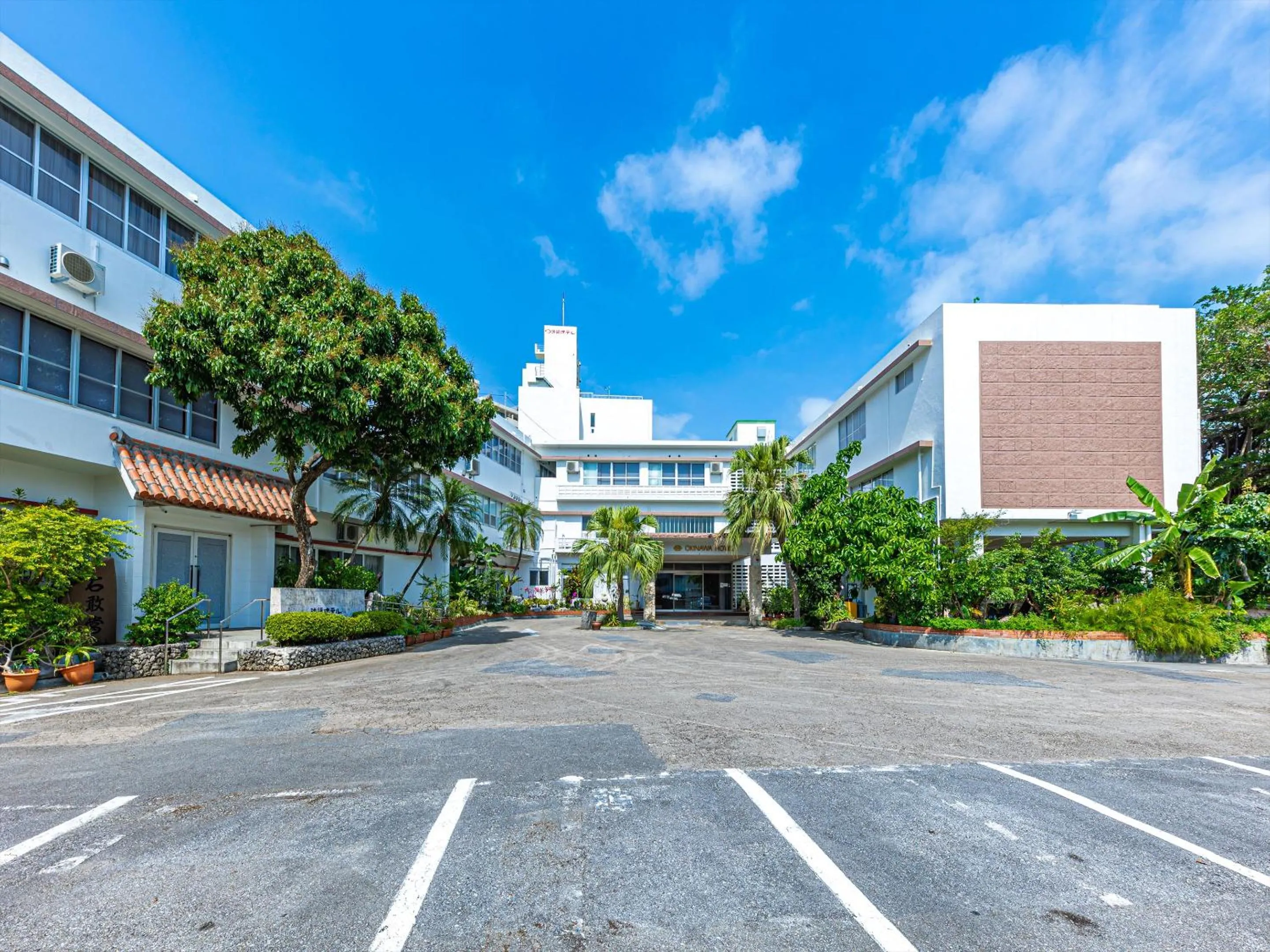 Property building in Okinawa Hotel