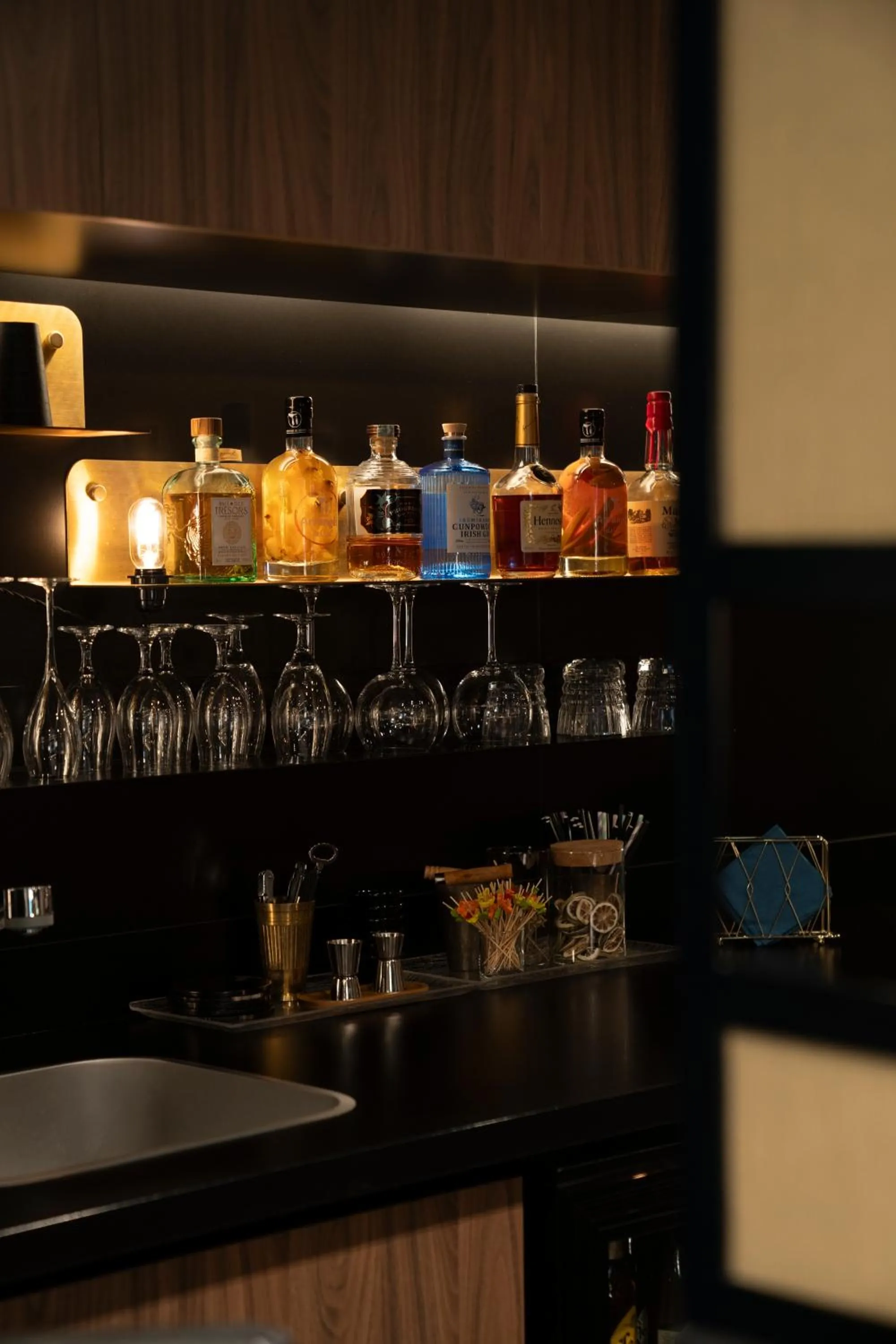 Lounge or bar in Hotel Villa Nicolo - Tour Eiffel