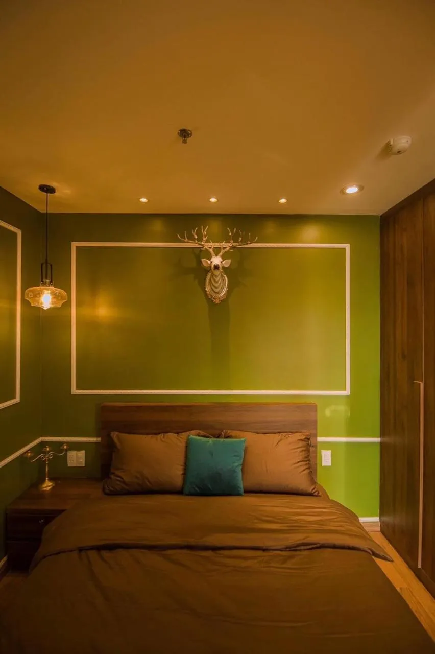 Bedroom, Bed in Full House Condotel - Căn hộ 606 Dalat Center