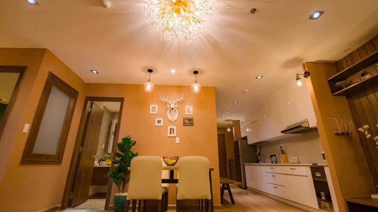 Dining area in Full House Condotel - Căn hộ 606 Dalat Center