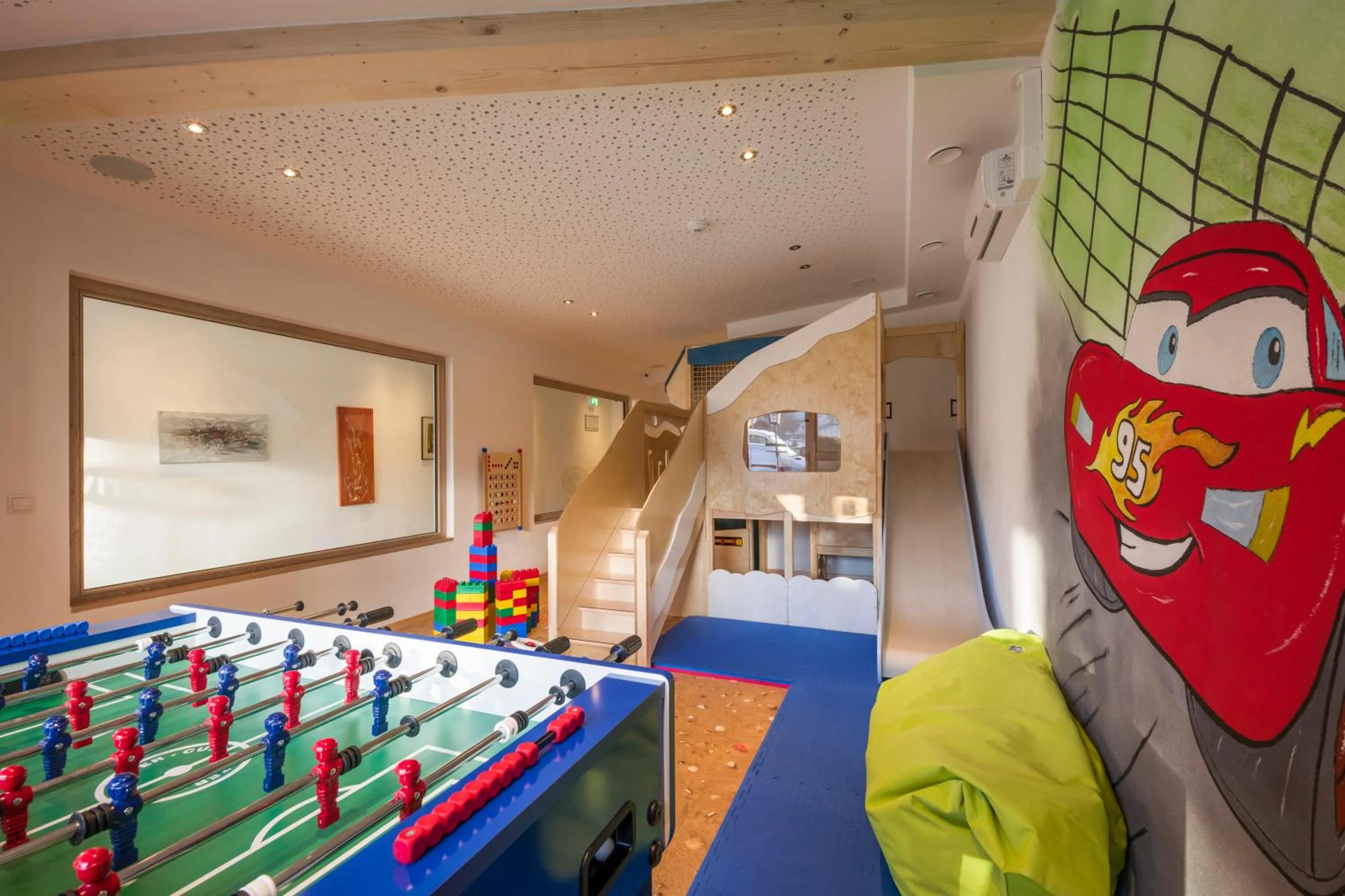 Children play ground in Hotel Alpina