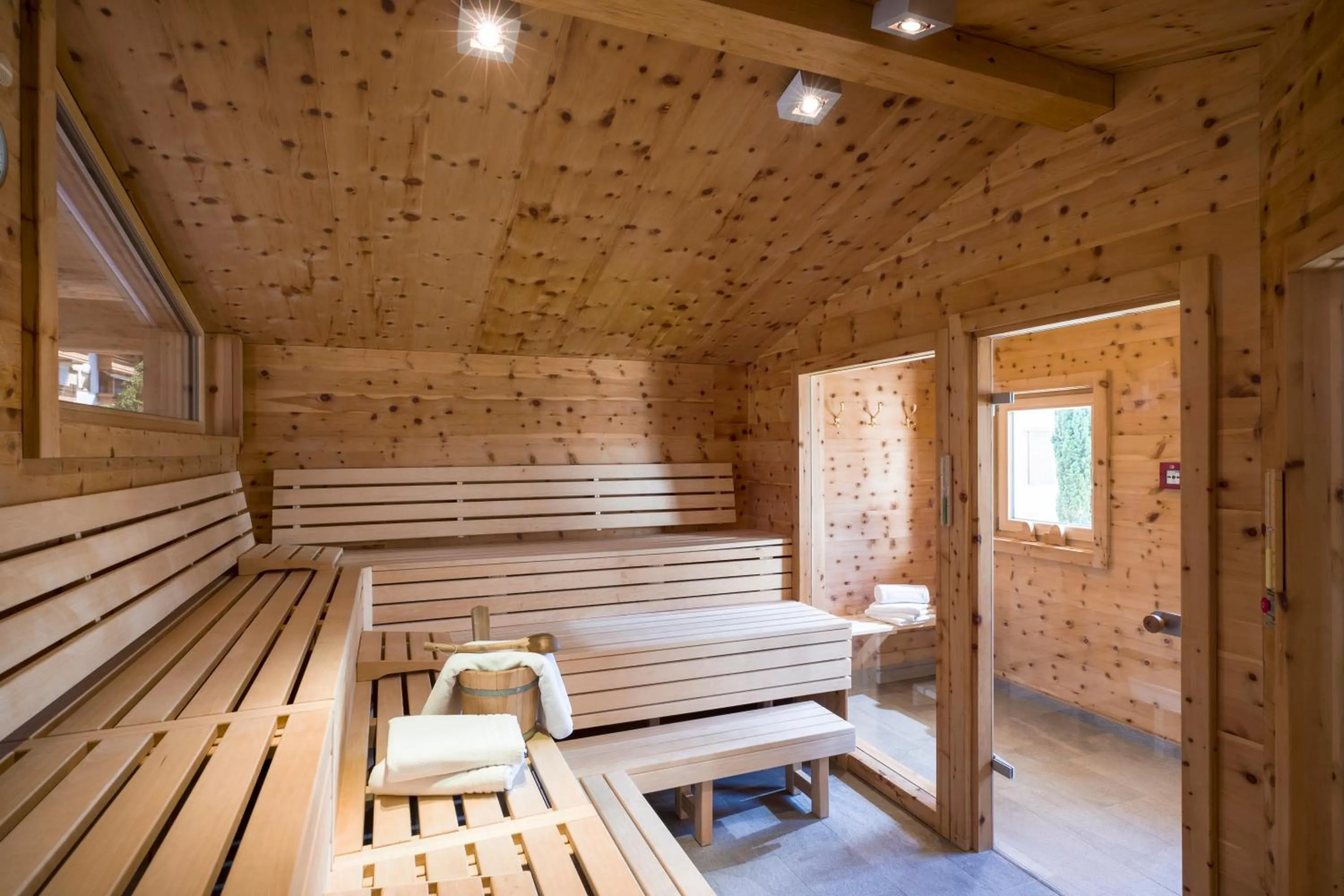 Sauna in Hotel Alpina