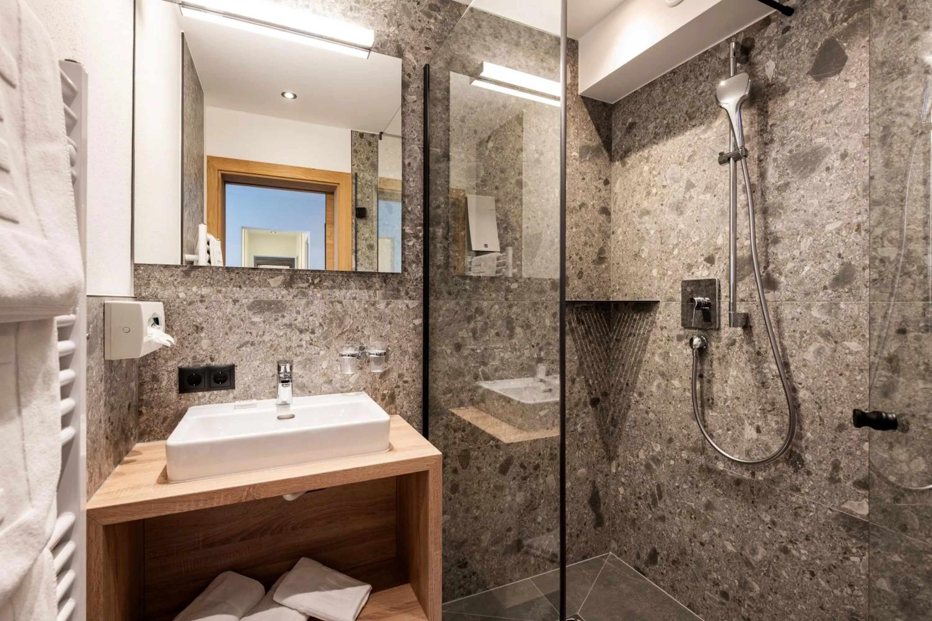 Bathroom in Hotel Alpina