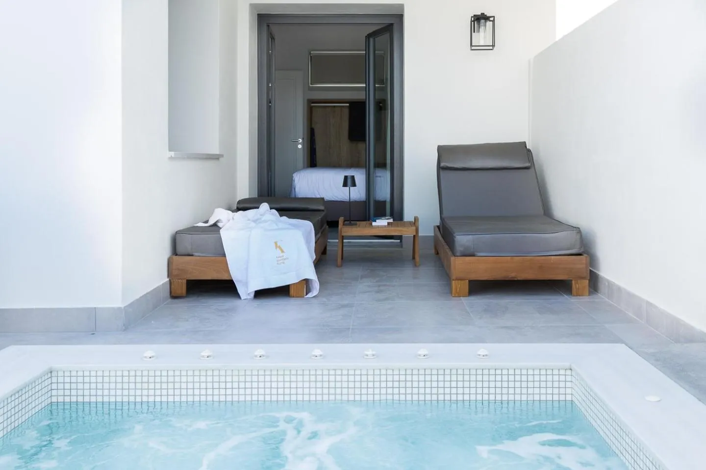 Patio in Karat Suites