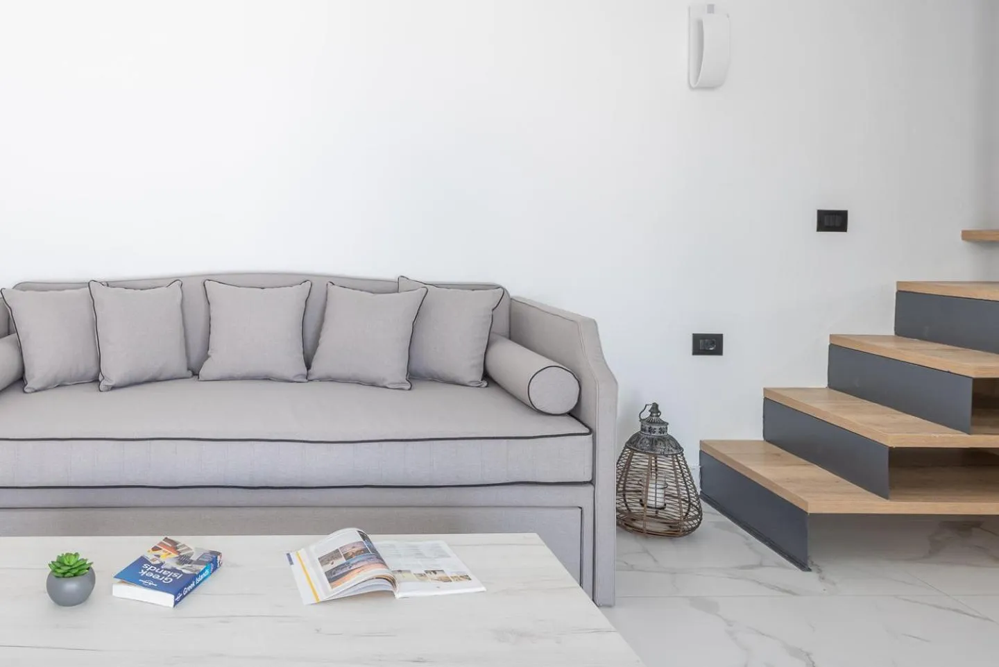 Living room in Karat Suites