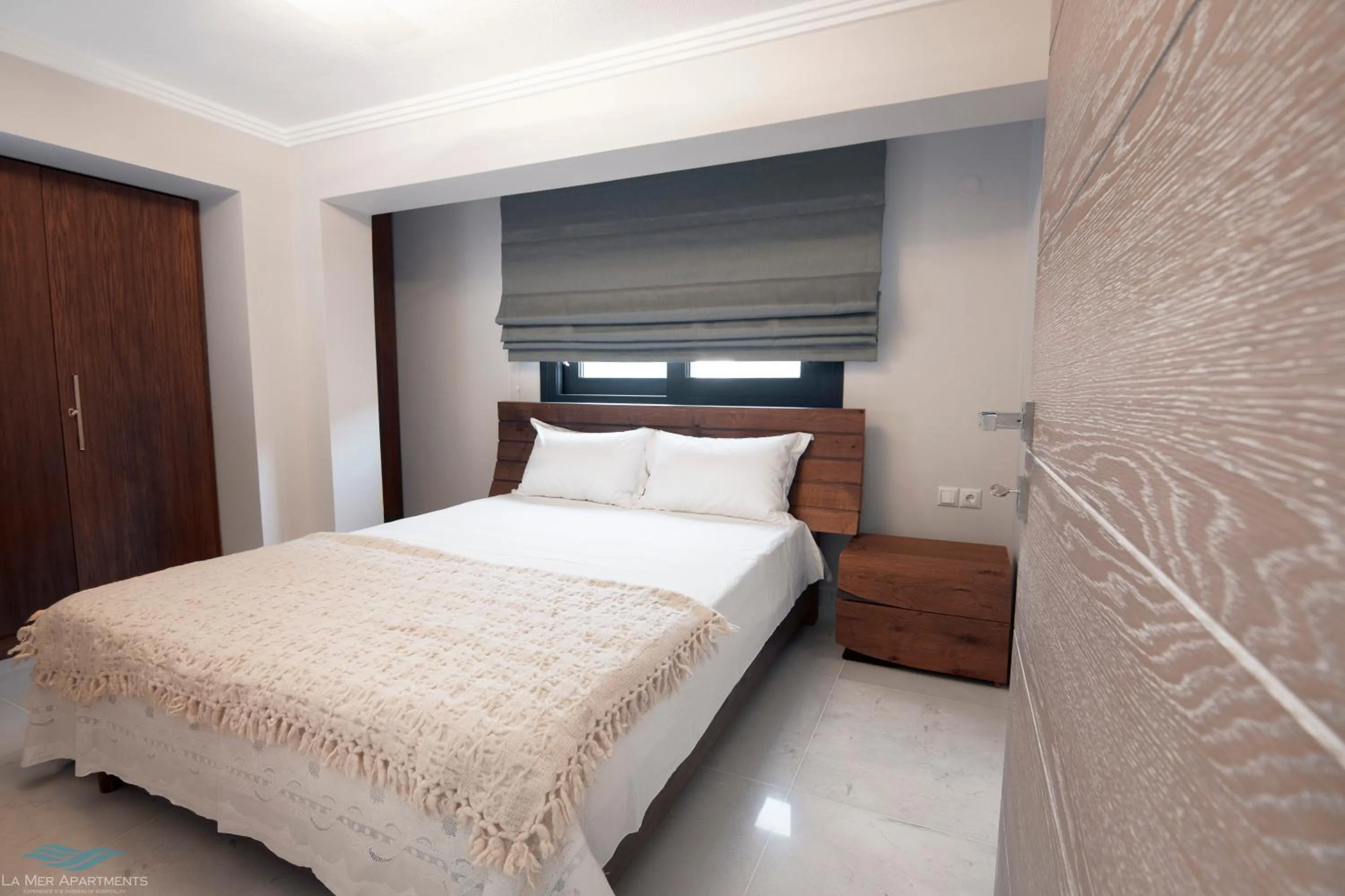 Bed in La Mer Apartments