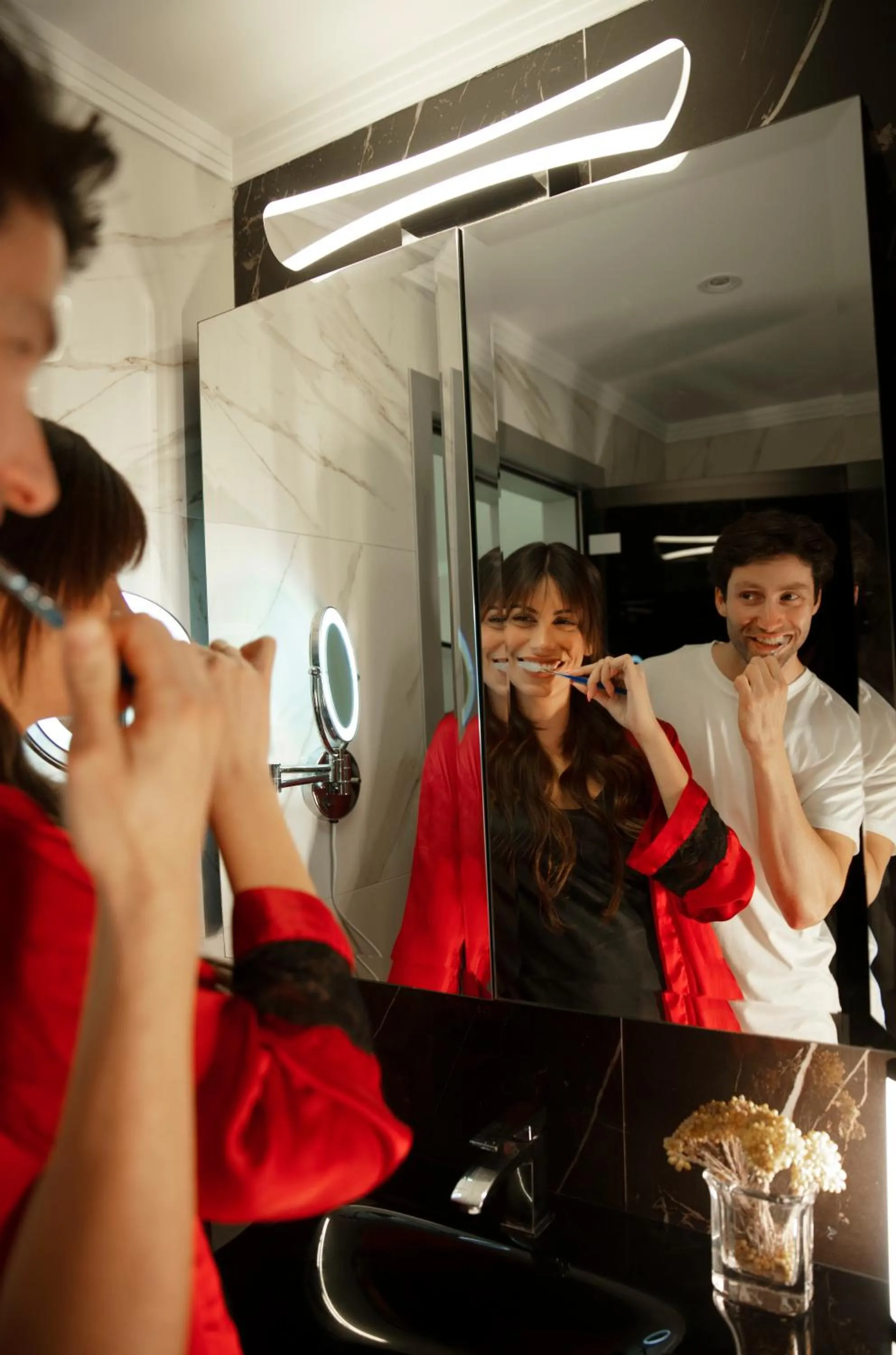 People in La Mer Apartments