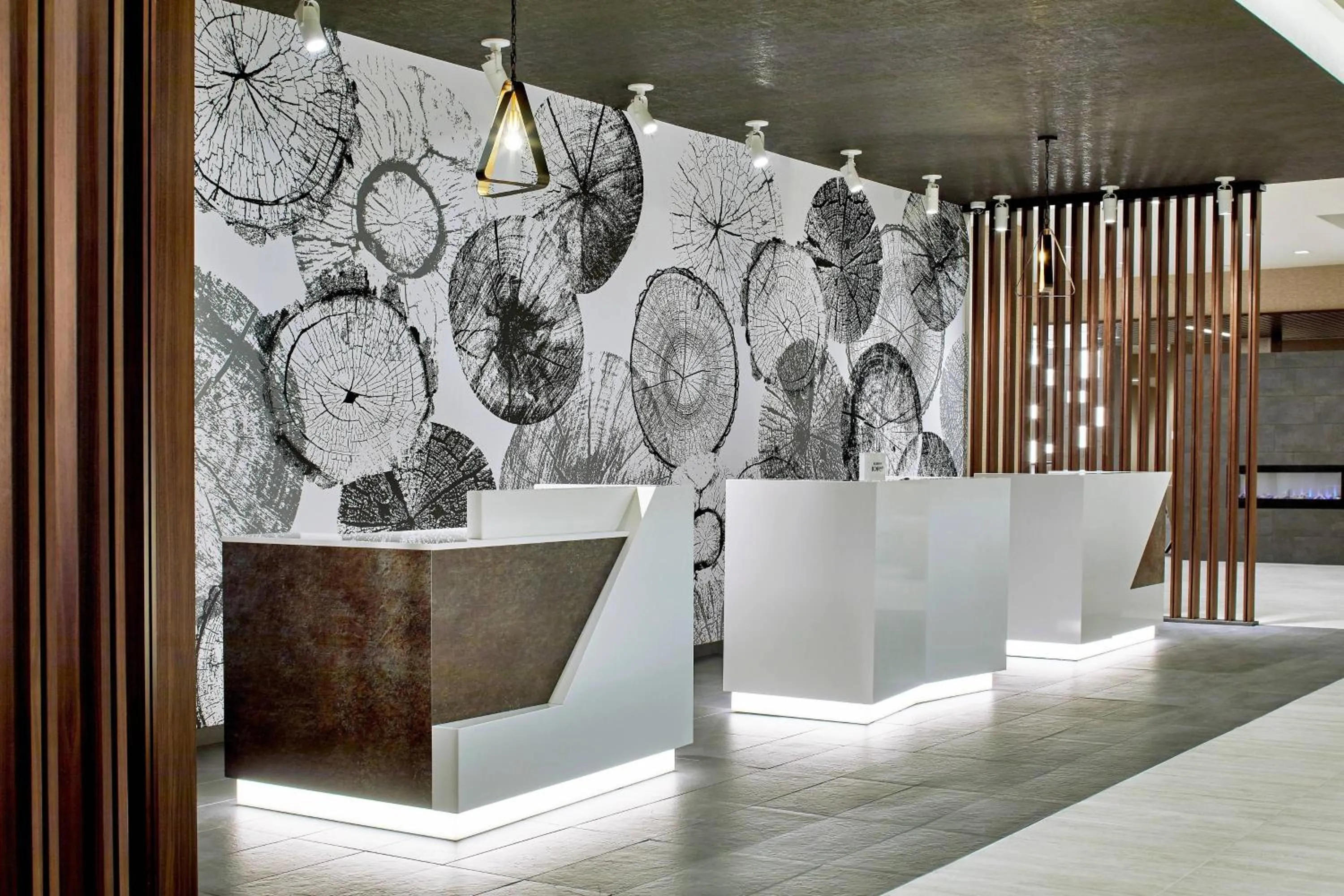 Lobby or reception in Courtyard by Marriott Albany Airport