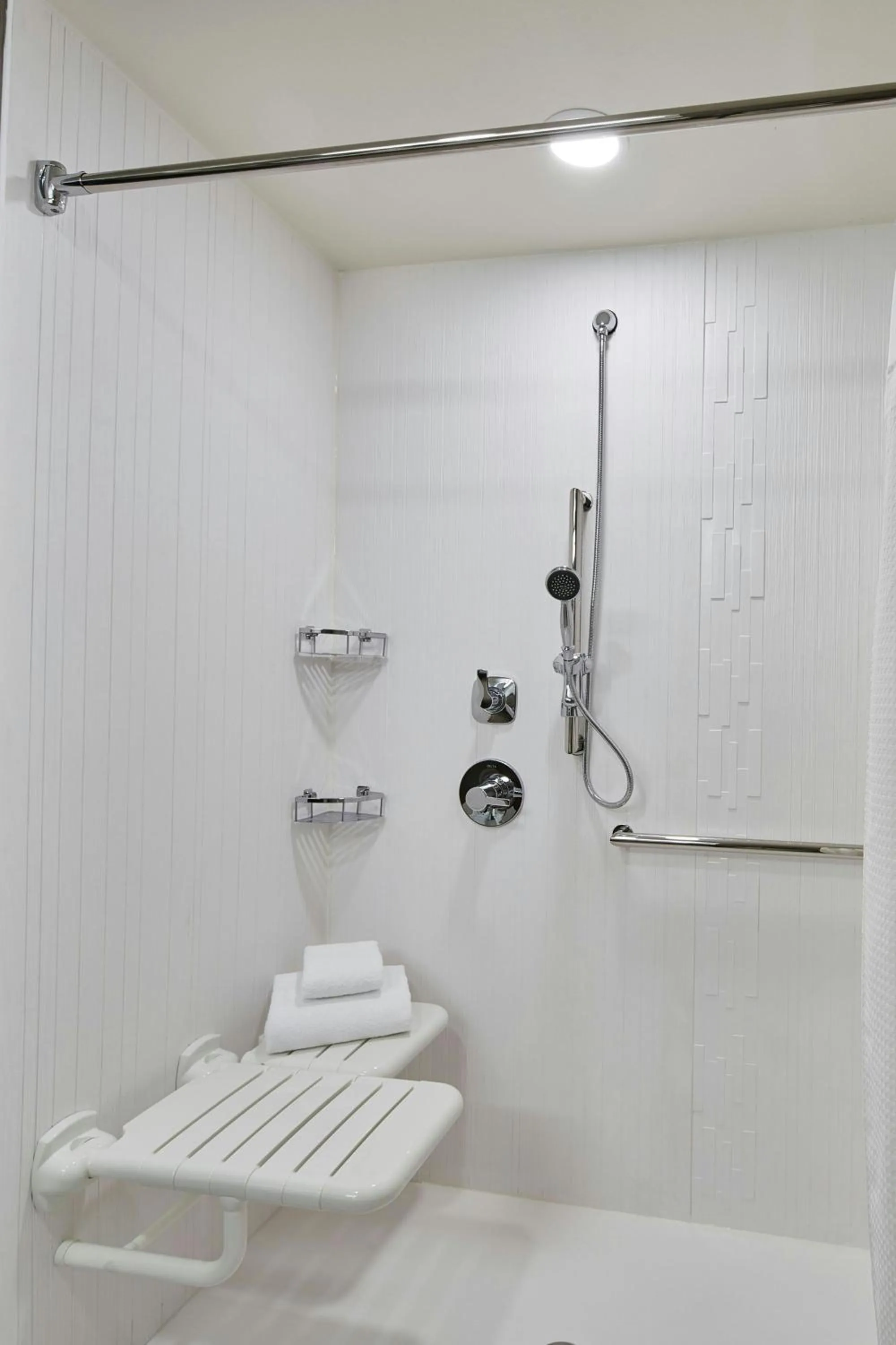 Bathroom in Courtyard by Marriott Albany Airport