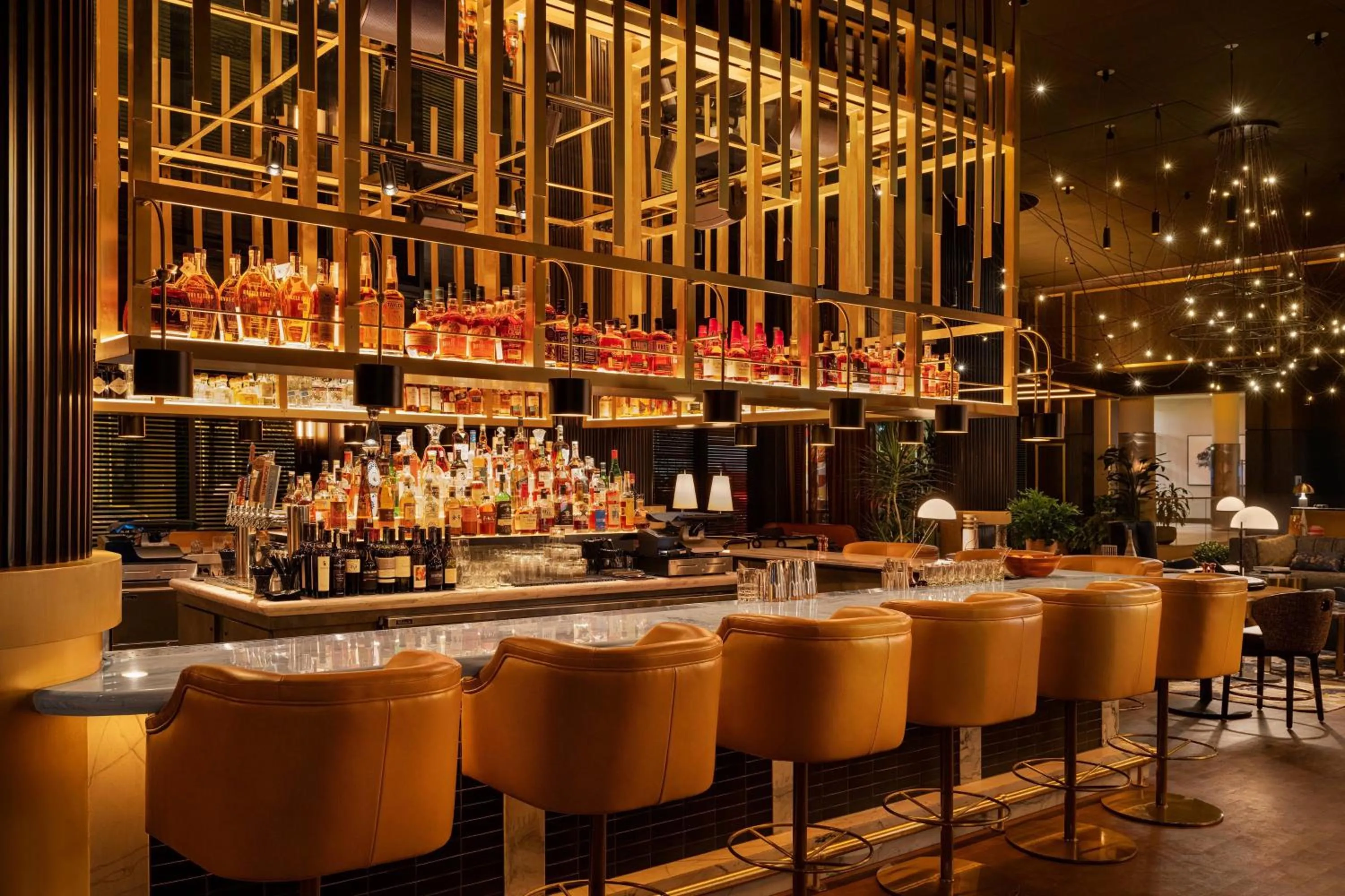 Lounge or bar in The Otis Hotel Austin, Autograph Collection