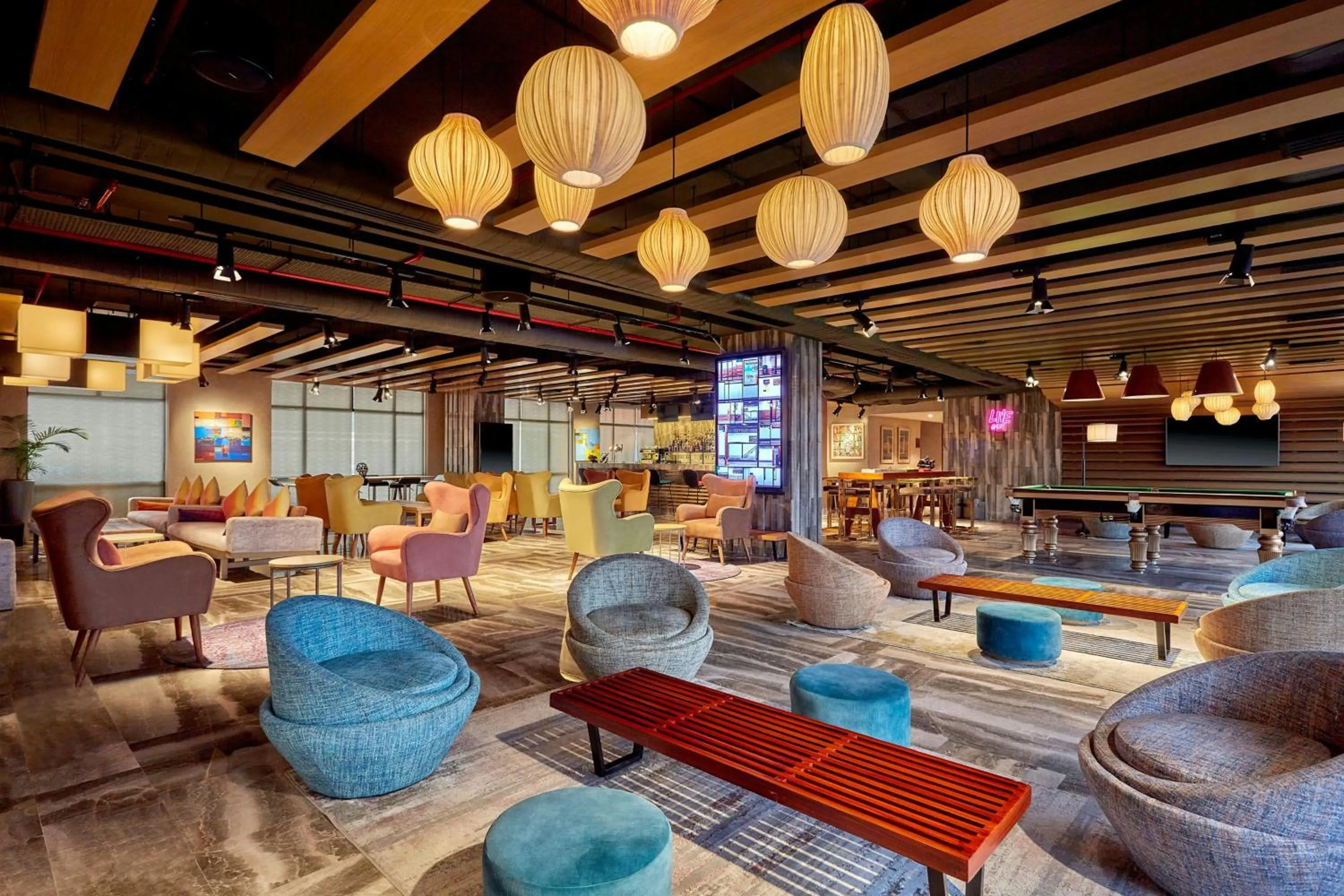 Lobby or reception in Aloft Kathmandu Thamel