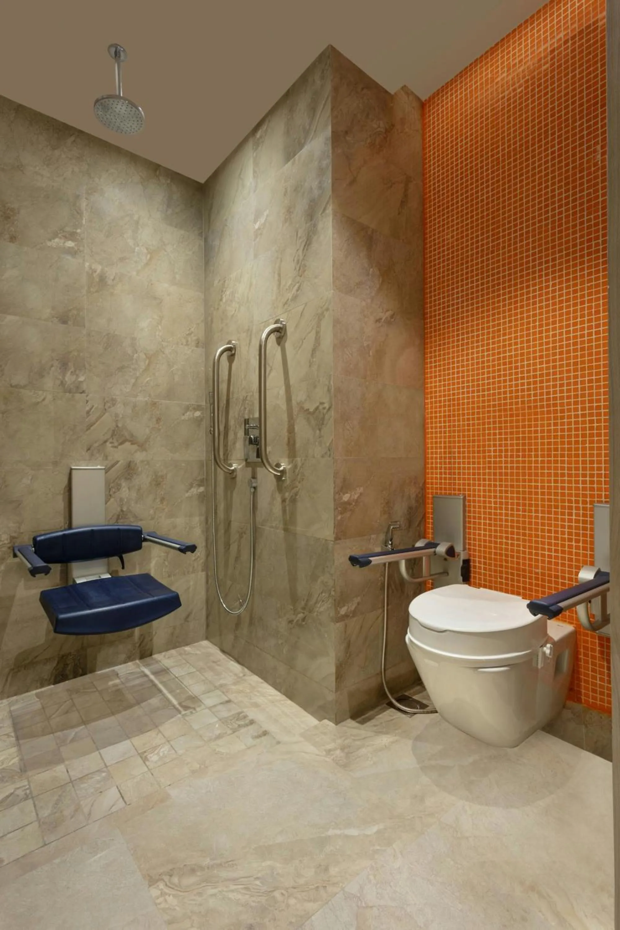 Bathroom in Aloft Kathmandu Thamel