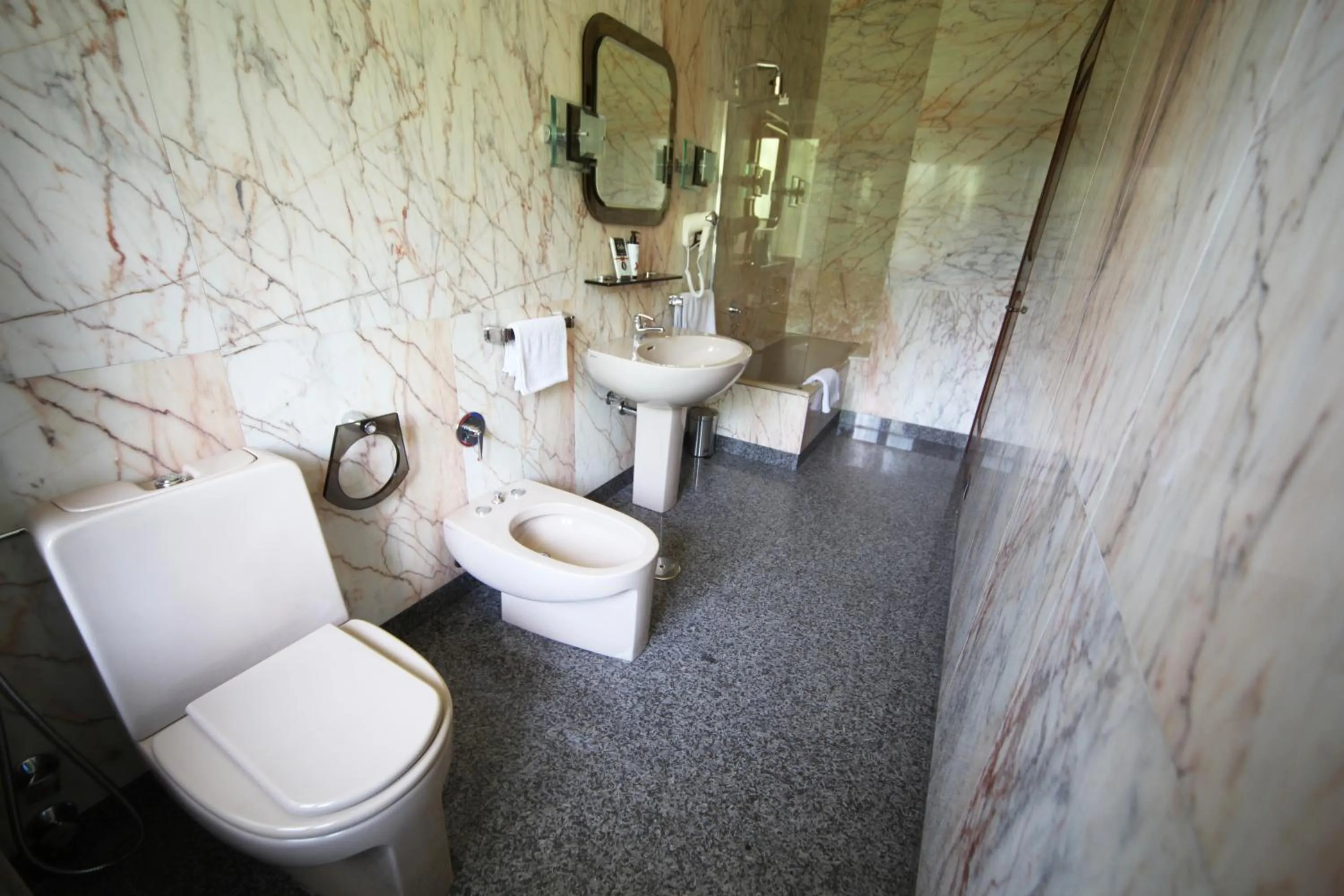 Bathroom in Sunshine-bnb