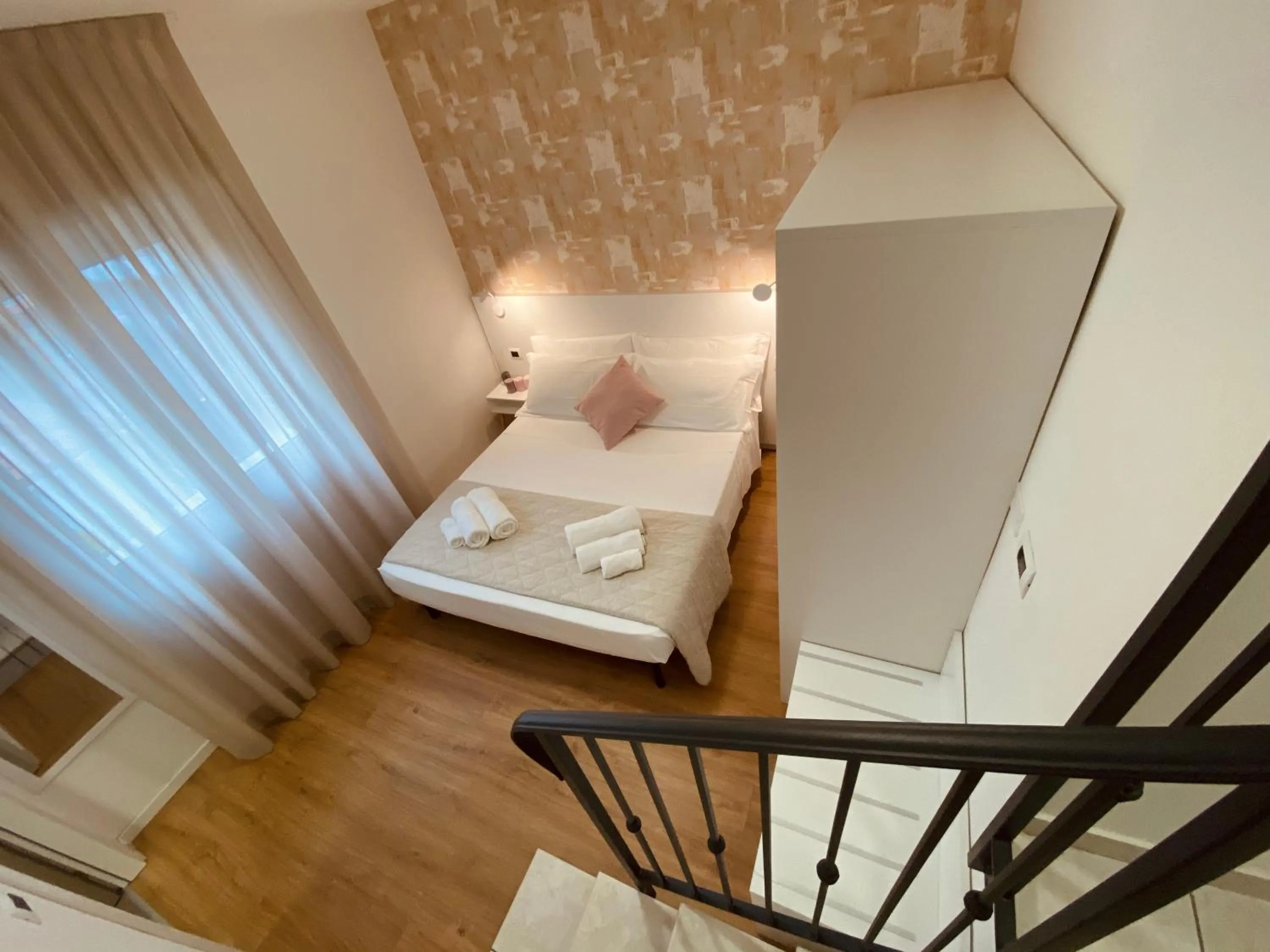 Photo of the whole room, Bed in Rimini Bay Suites&Residence