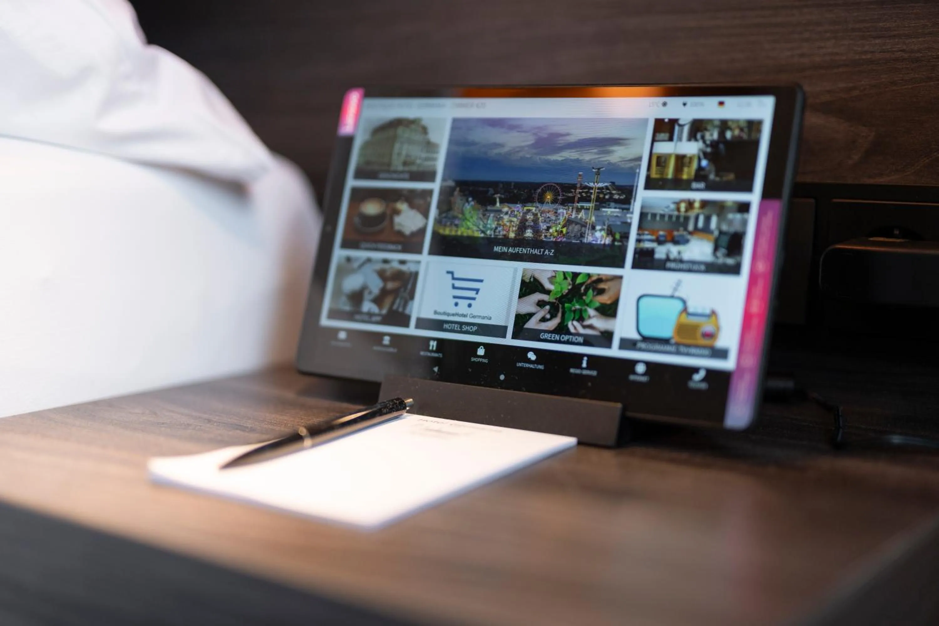 room service in Boutique Hotel Germania