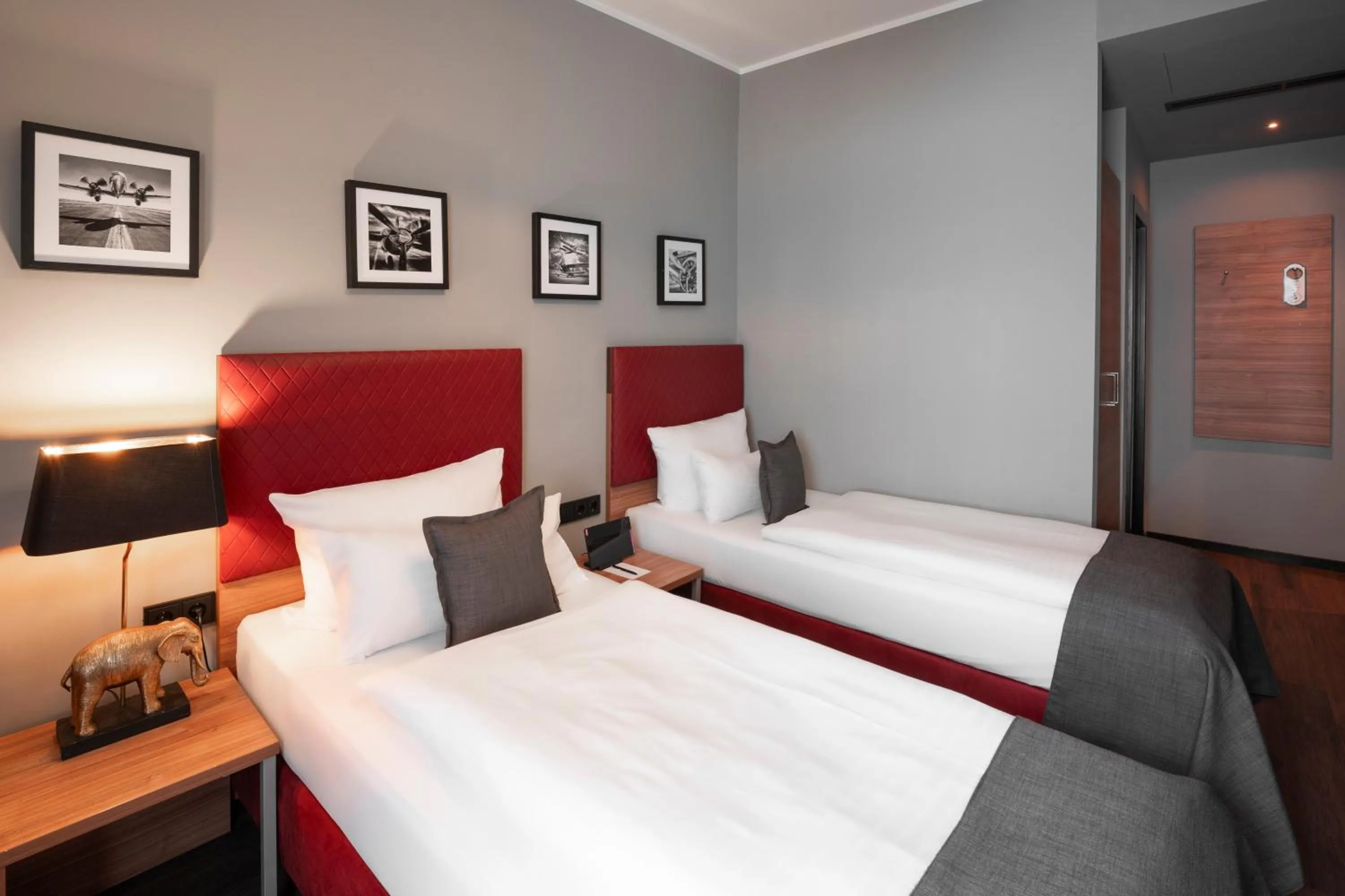 Photo of the whole room, Bed in Boutique Hotel Germania