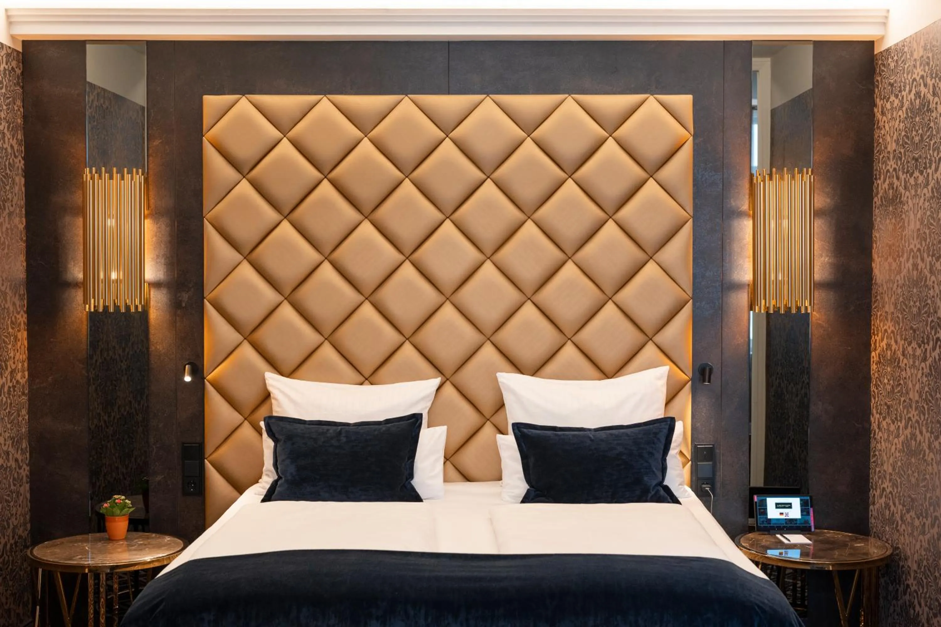 Photo of the whole room, Bed in Boutique Hotel Germania