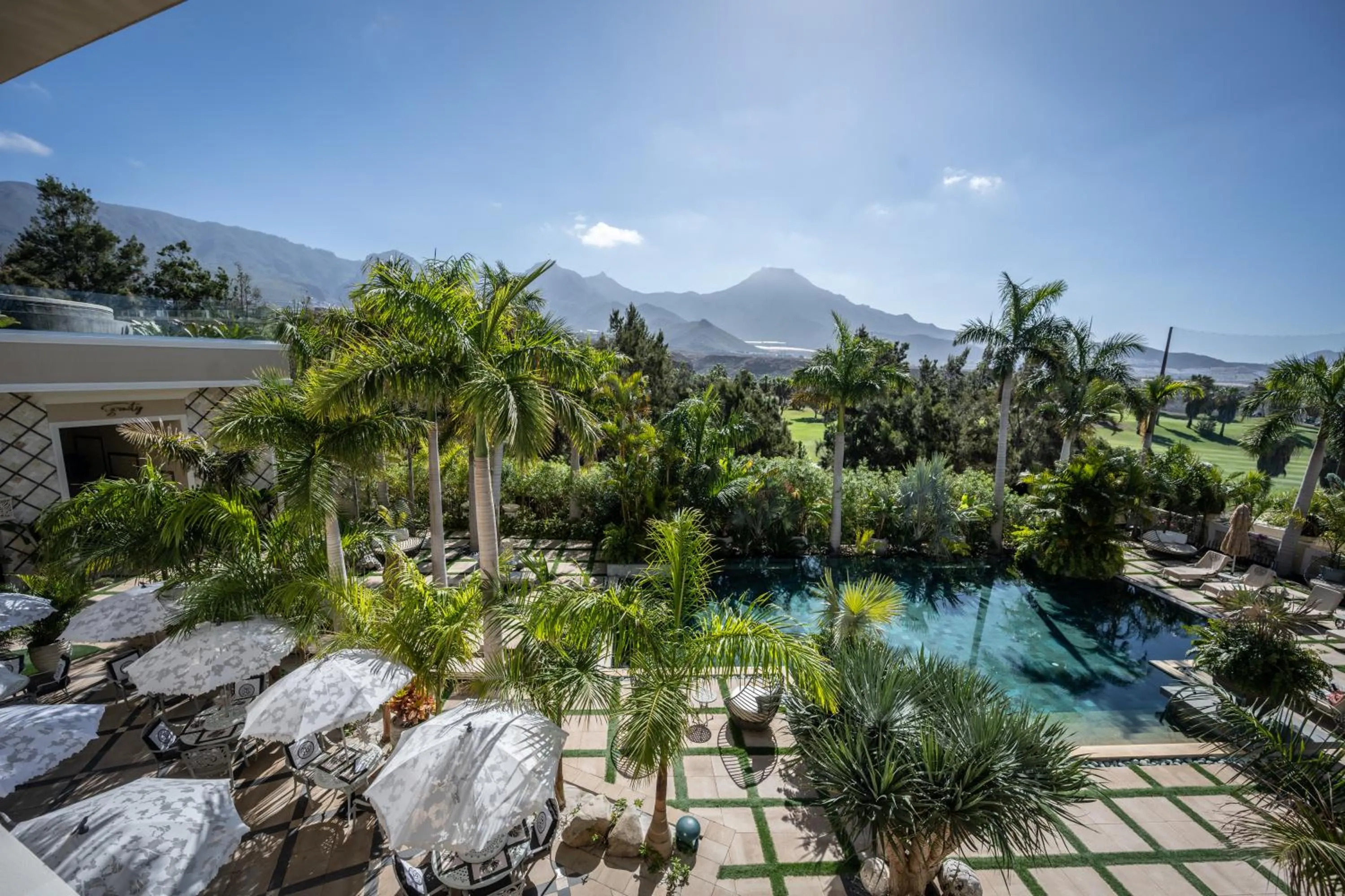 Pool view in Royal River, Luxury Hotel - Adults Only