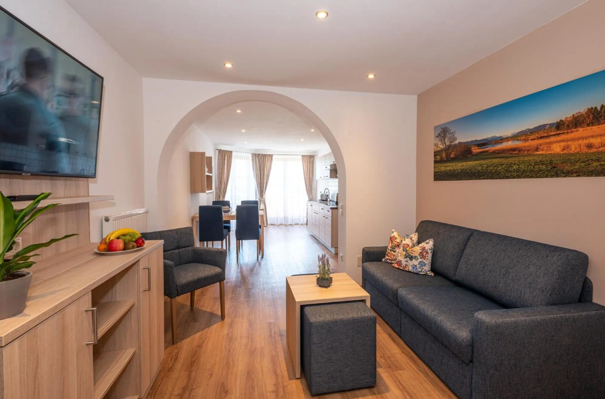 Shower in Aparthotel Werdenfels