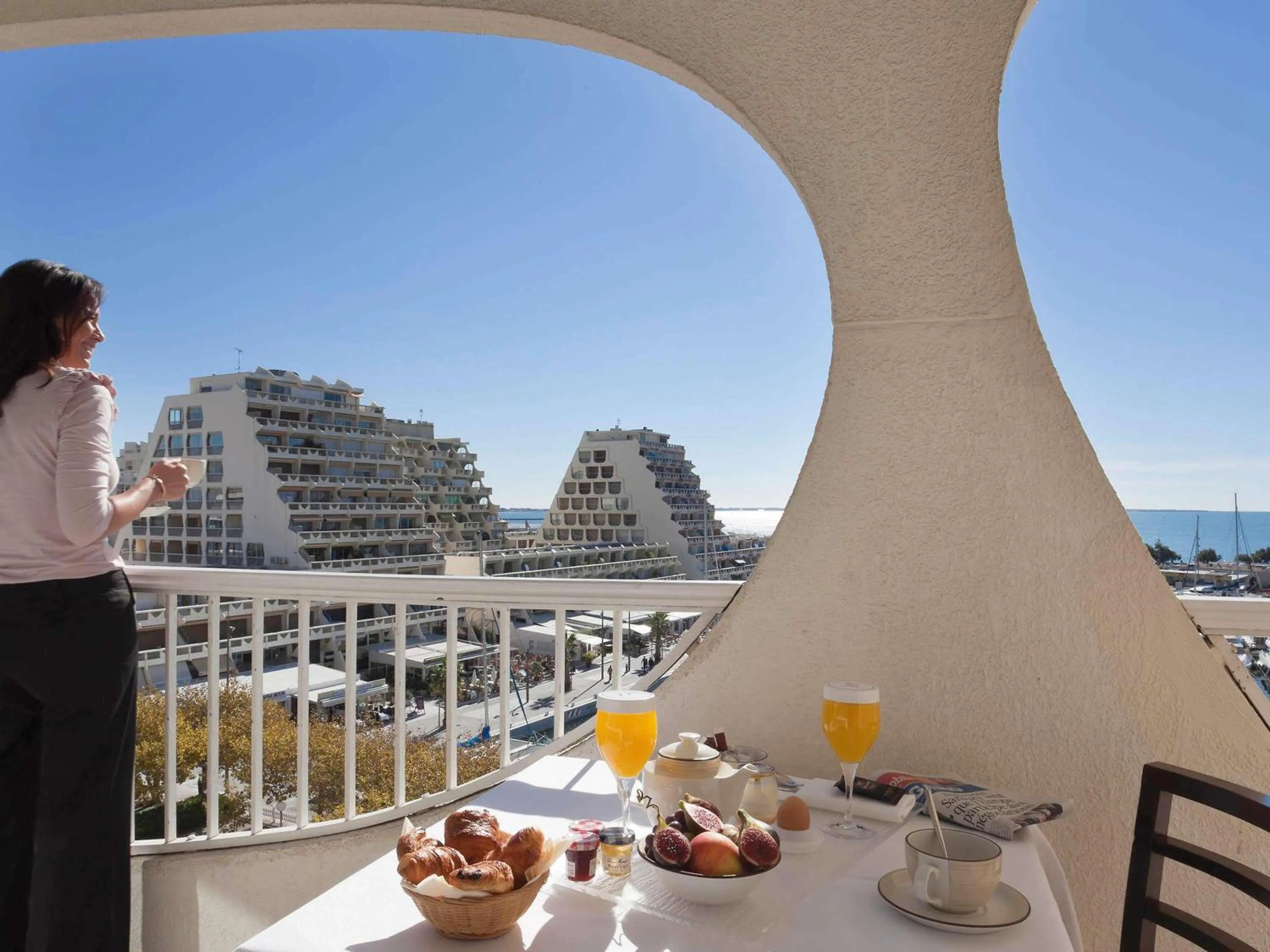 Bedroom in Mercure Port La Grande Motte