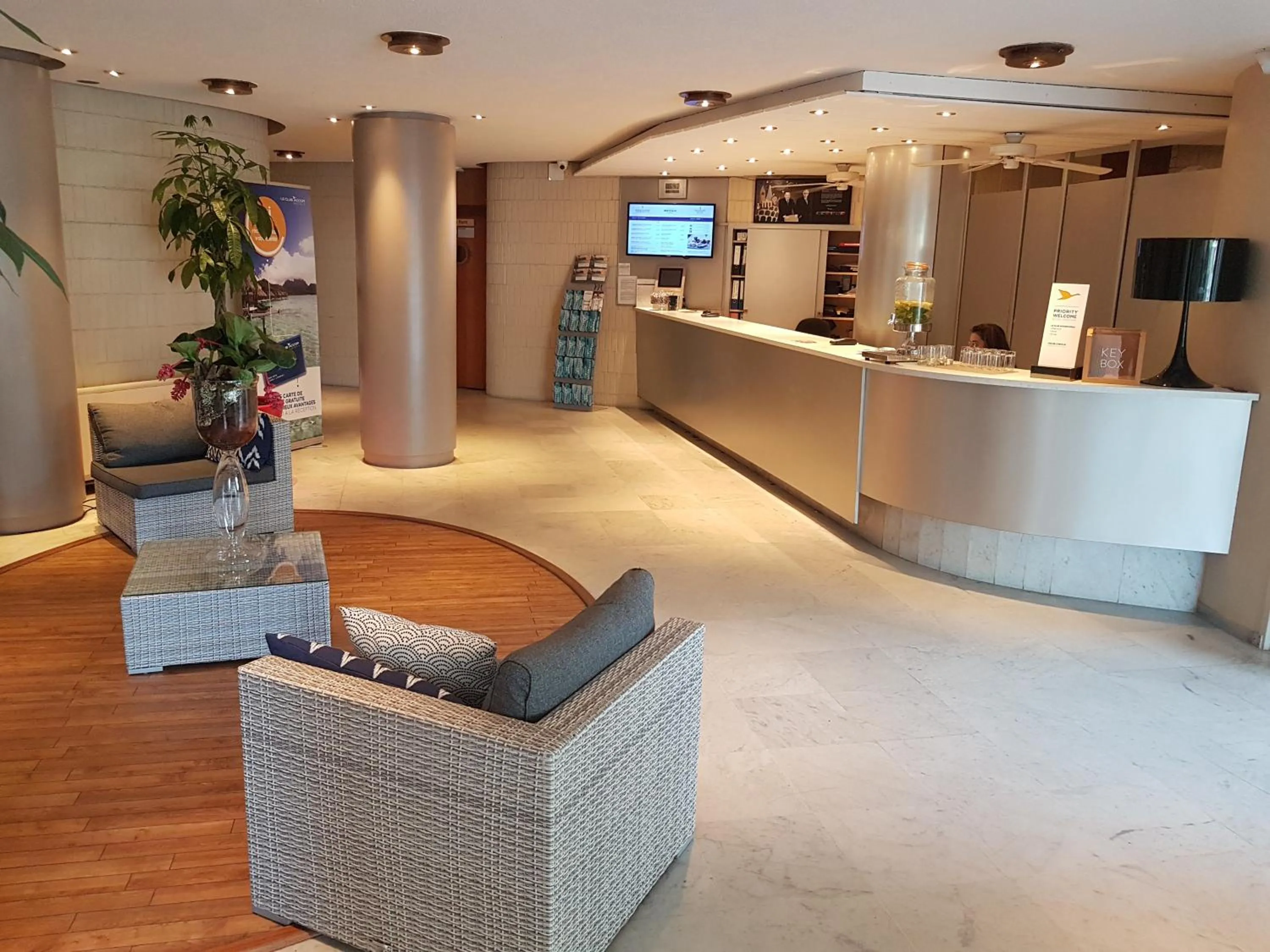 Lobby or reception in Mercure Port La Grande Motte