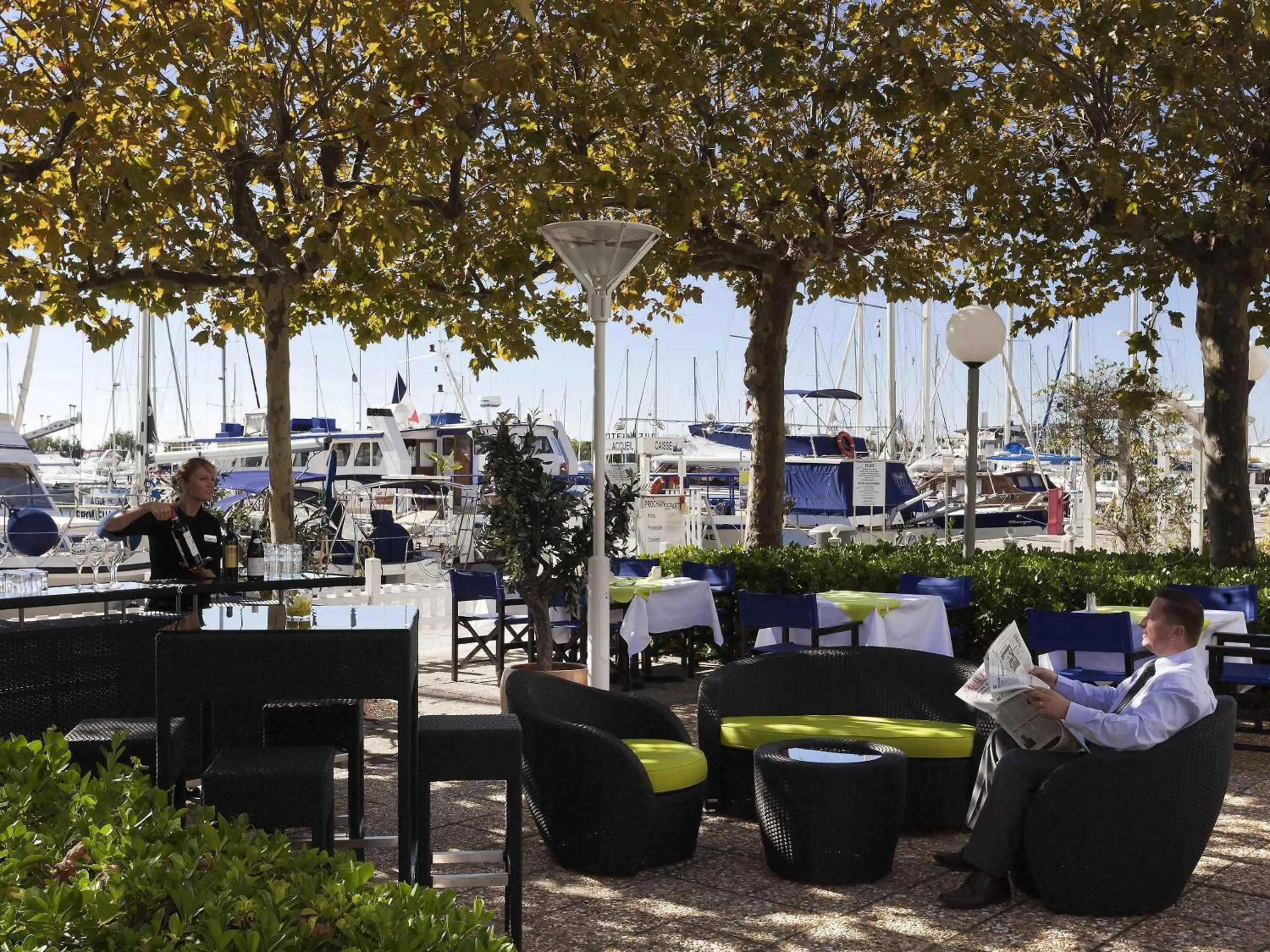 Restaurant/places to eat in Mercure Port La Grande Motte
