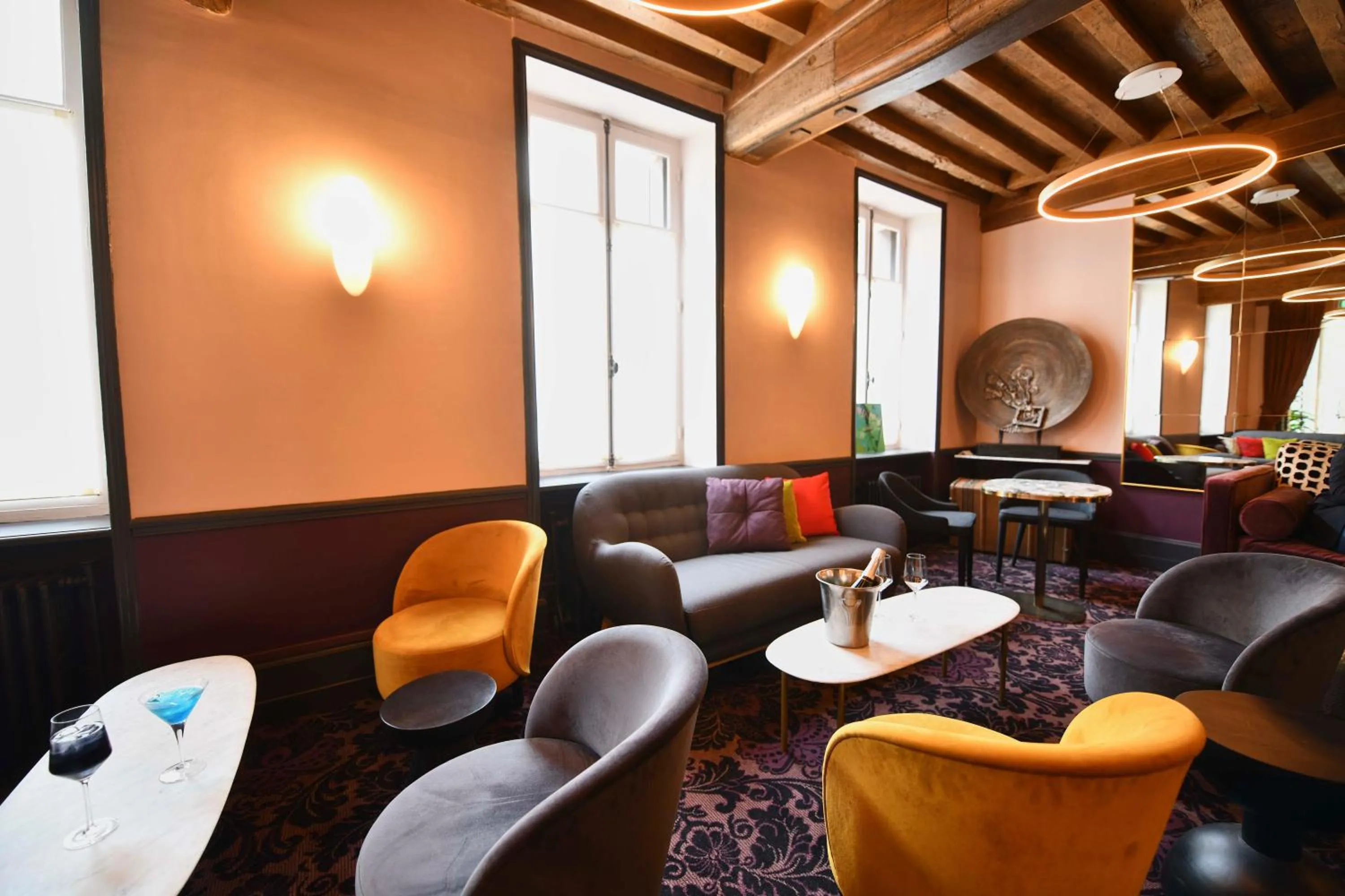 Living room in Le Central Boutique Hôtel