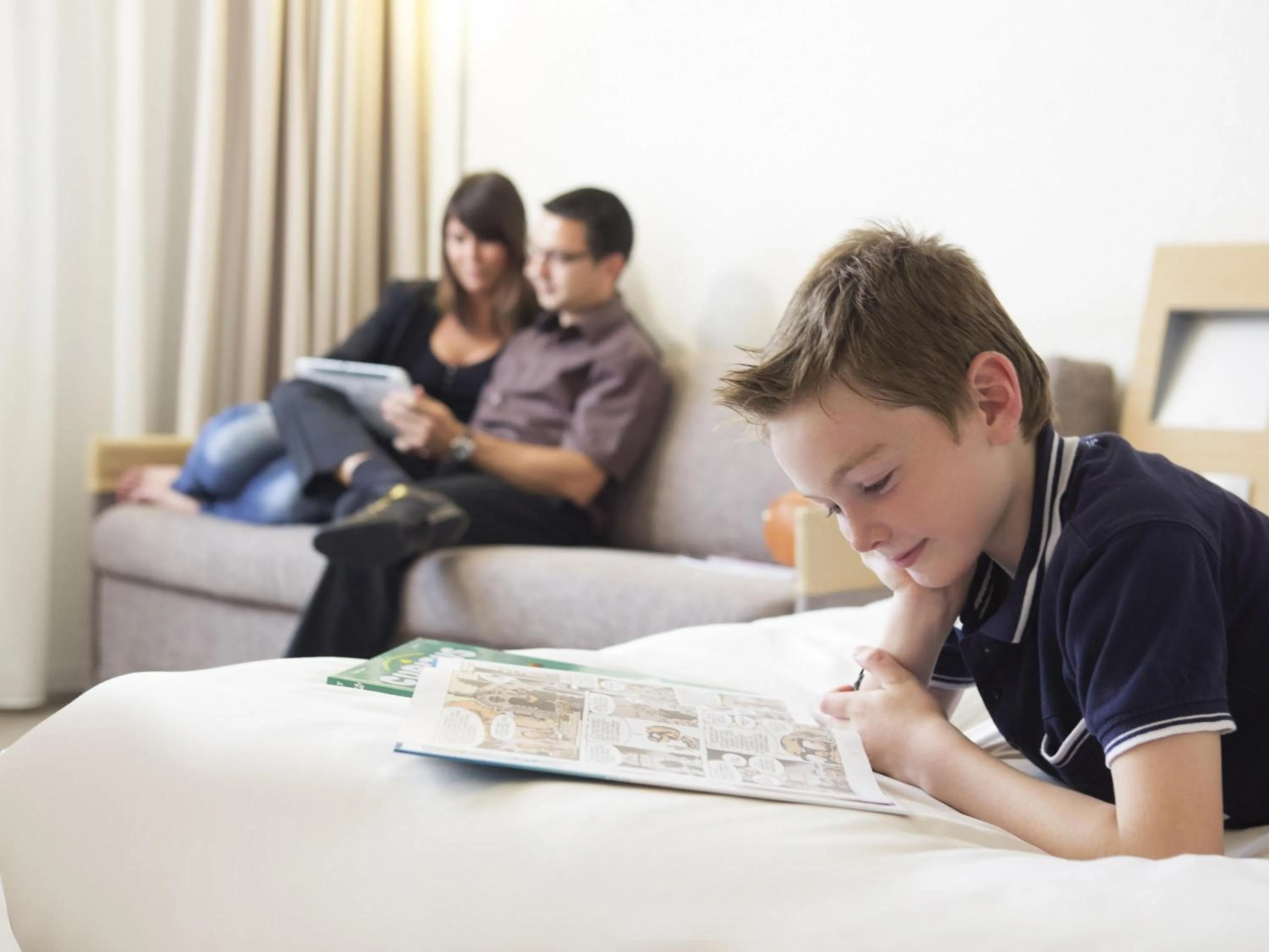 Bedroom in Novotel Bordeaux Lac