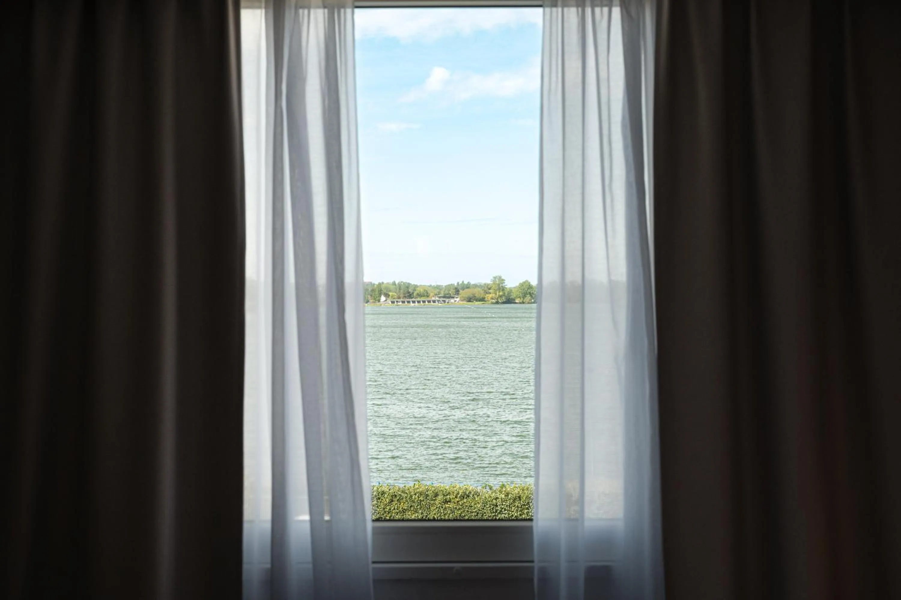 Lake view in Novotel Bordeaux Lac