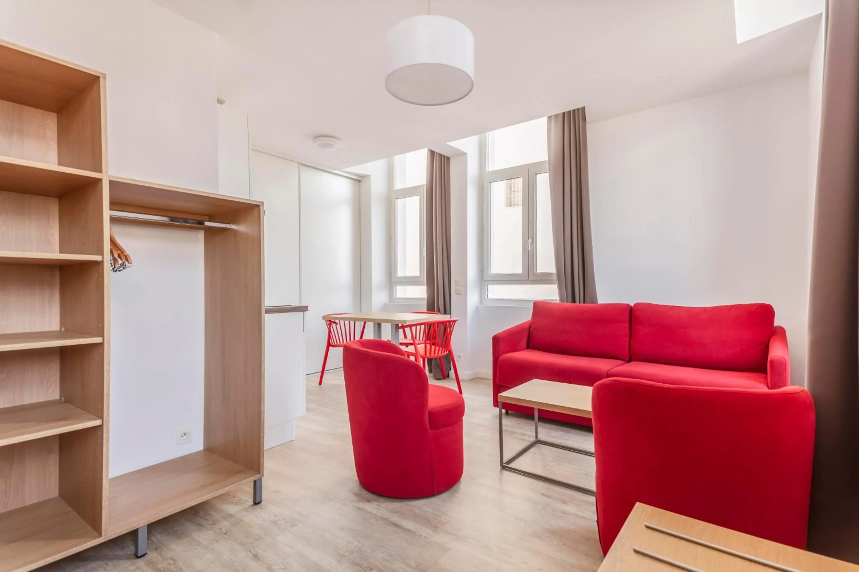 Living room in Residhotel Le Central'Gare