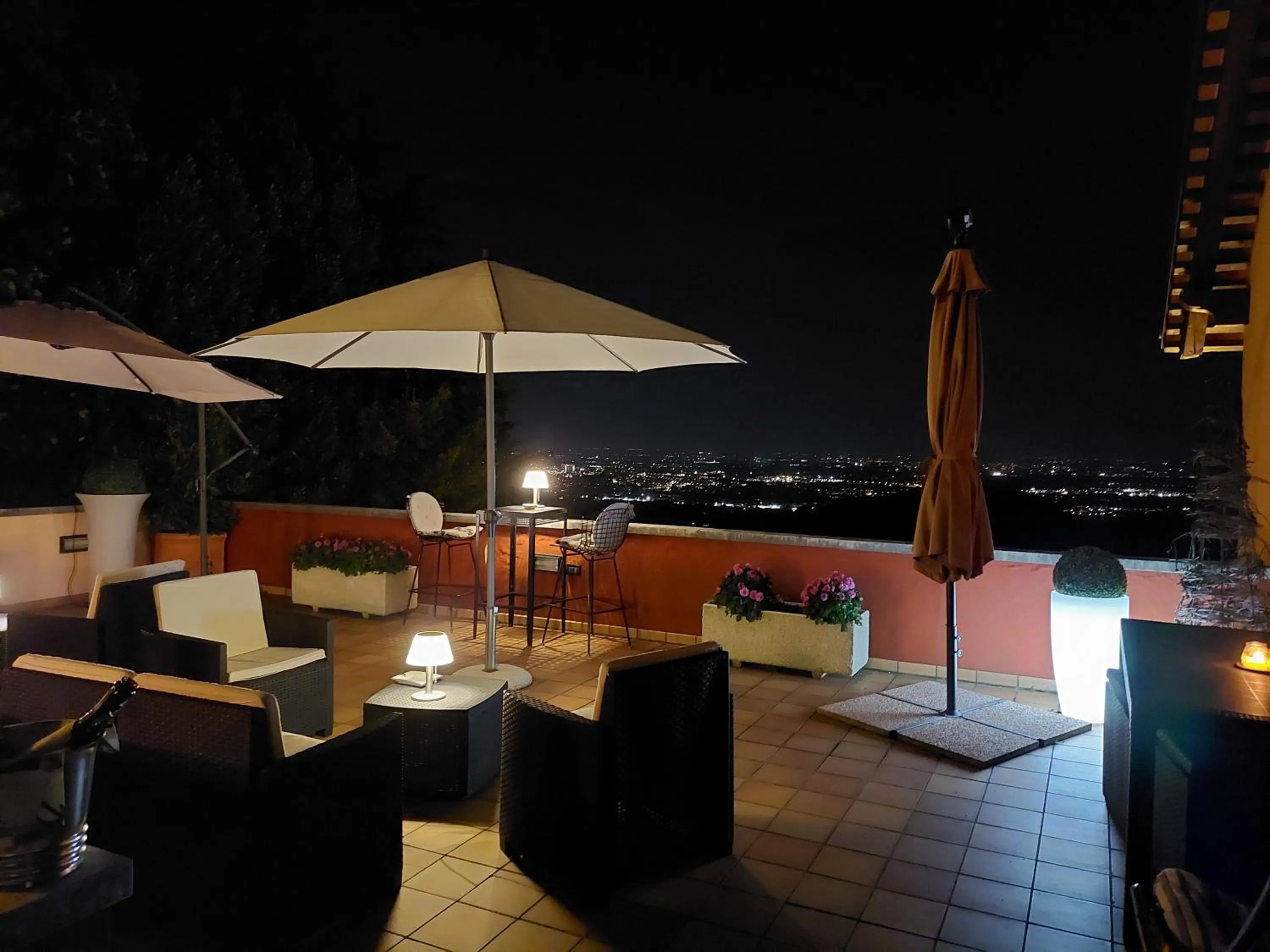 Balcony/Terrace in B&b Ca'Baracca Bellavista