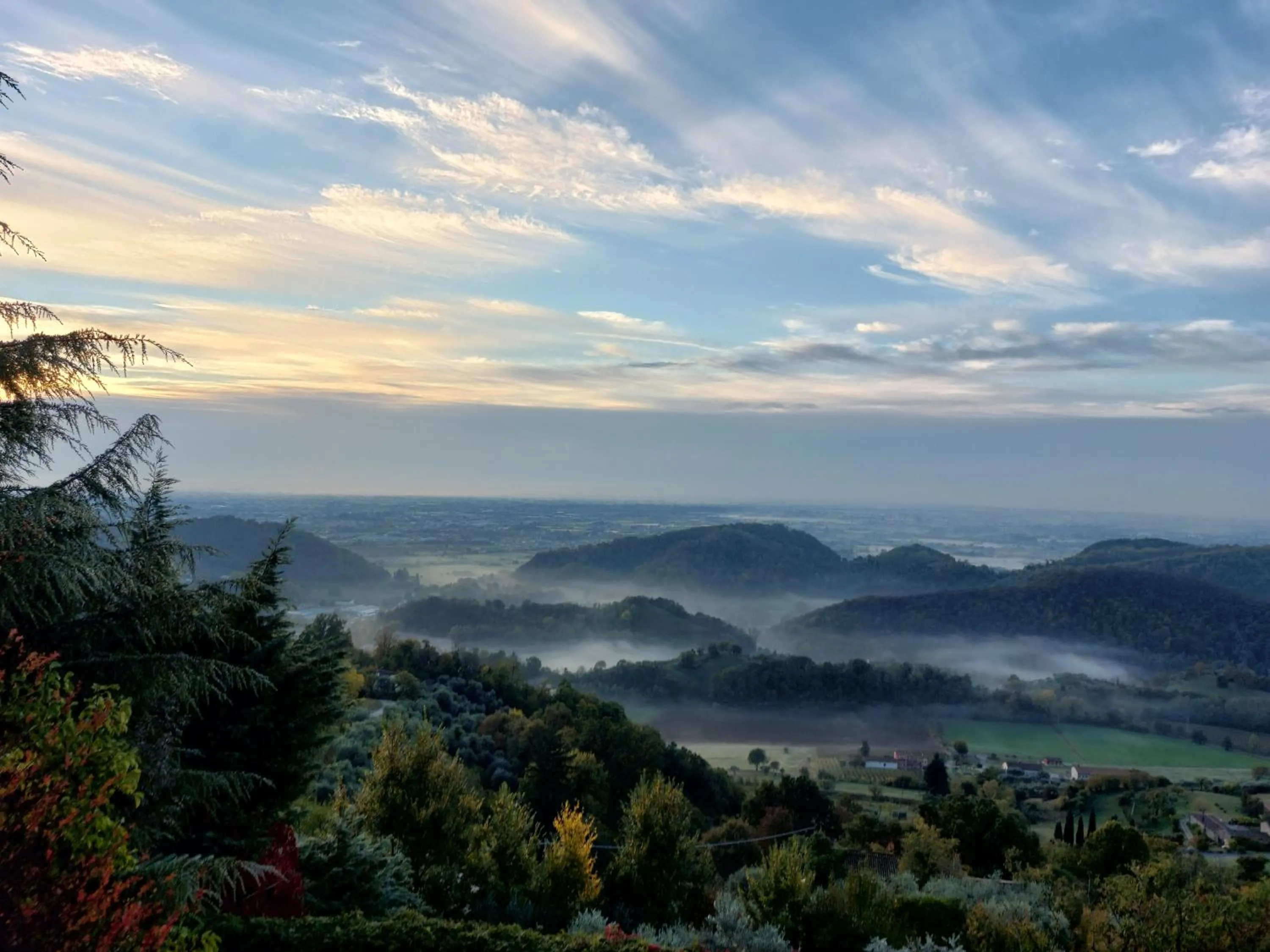 Natural landscape in B&b Ca'Baracca Bellavista
