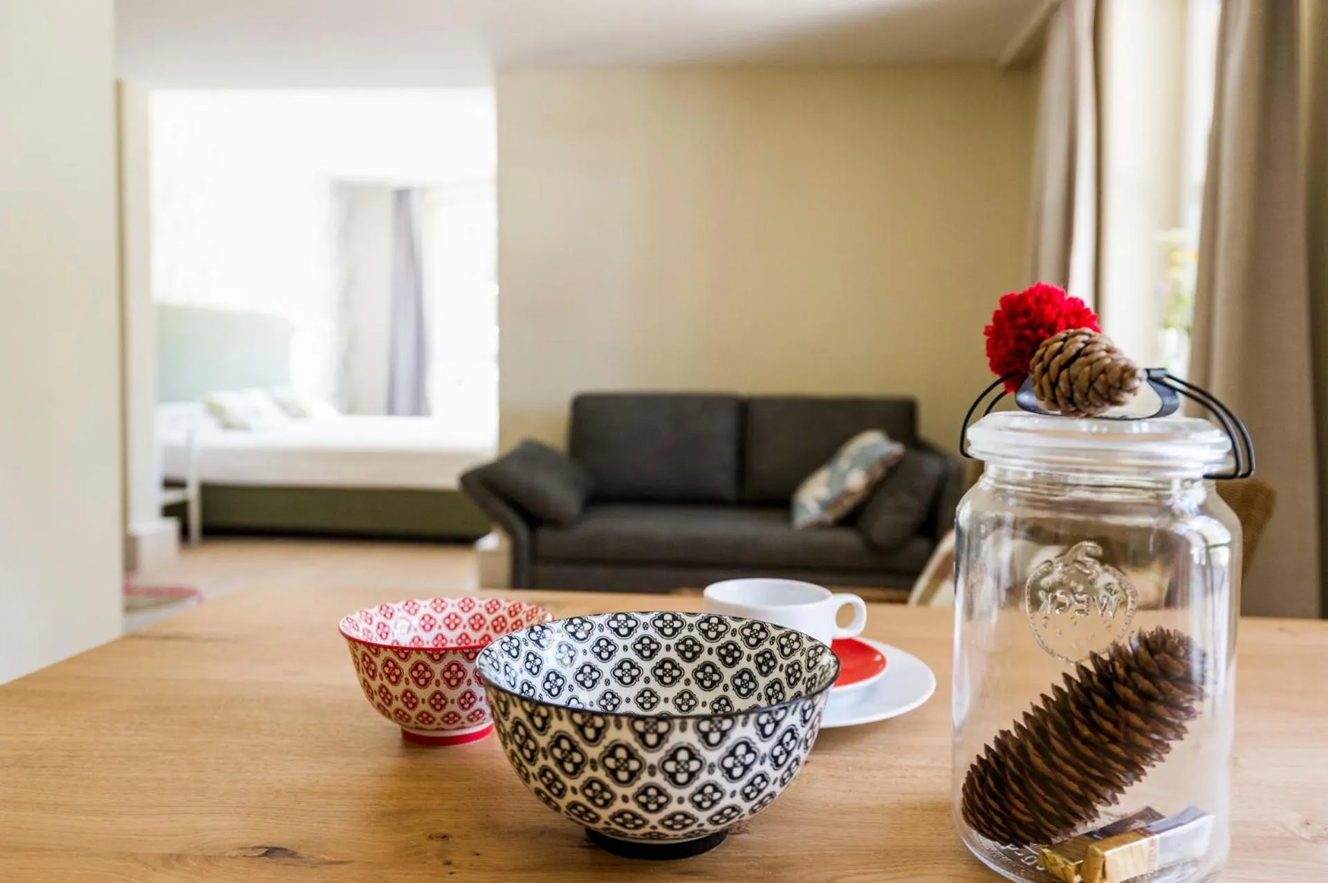 Living room in Berghaus Freiburg - Appartement Hotel auf dem Schauinsland