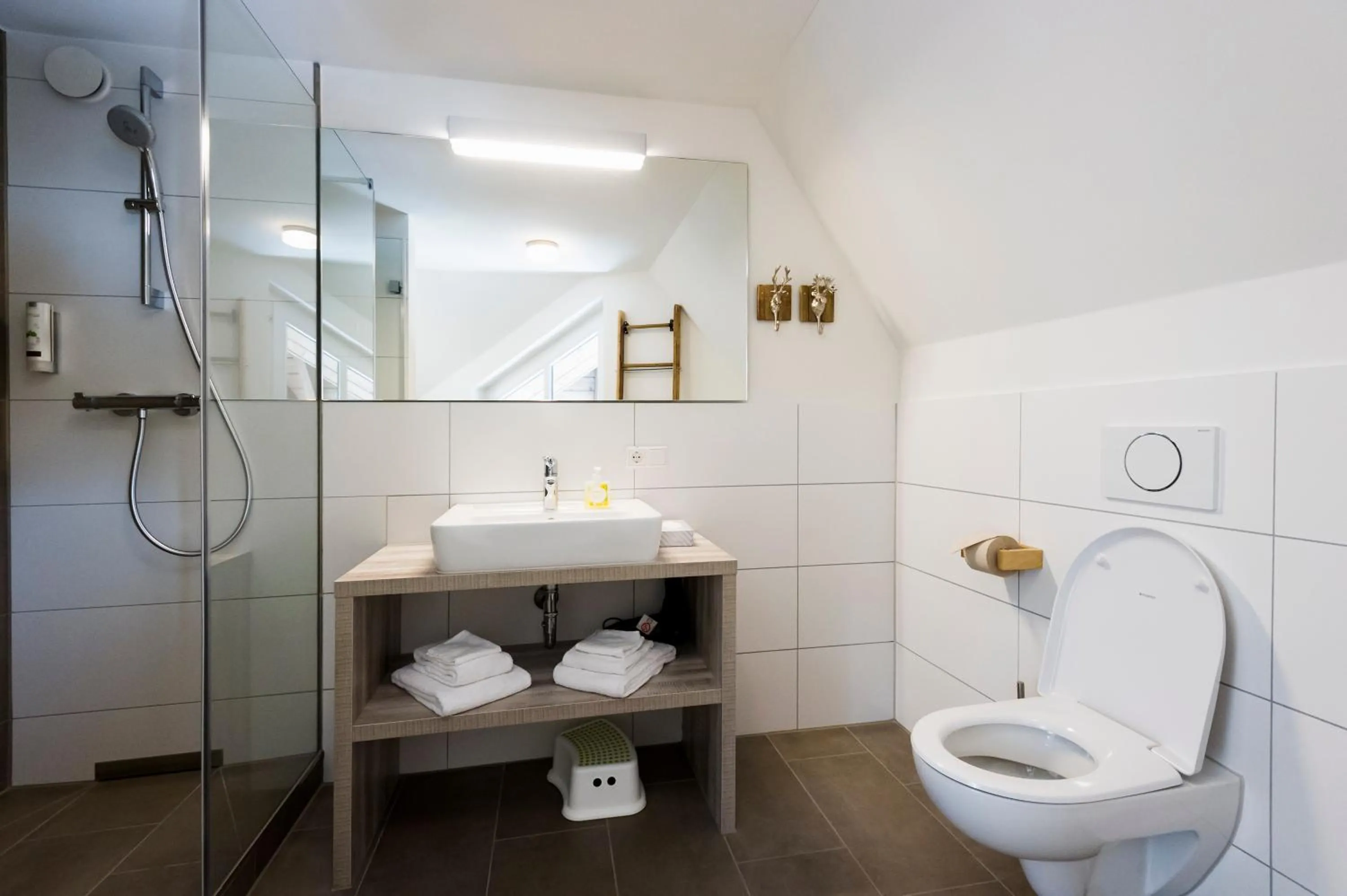 Shower in Berghaus Freiburg - Appartement Hotel auf dem Schauinsland