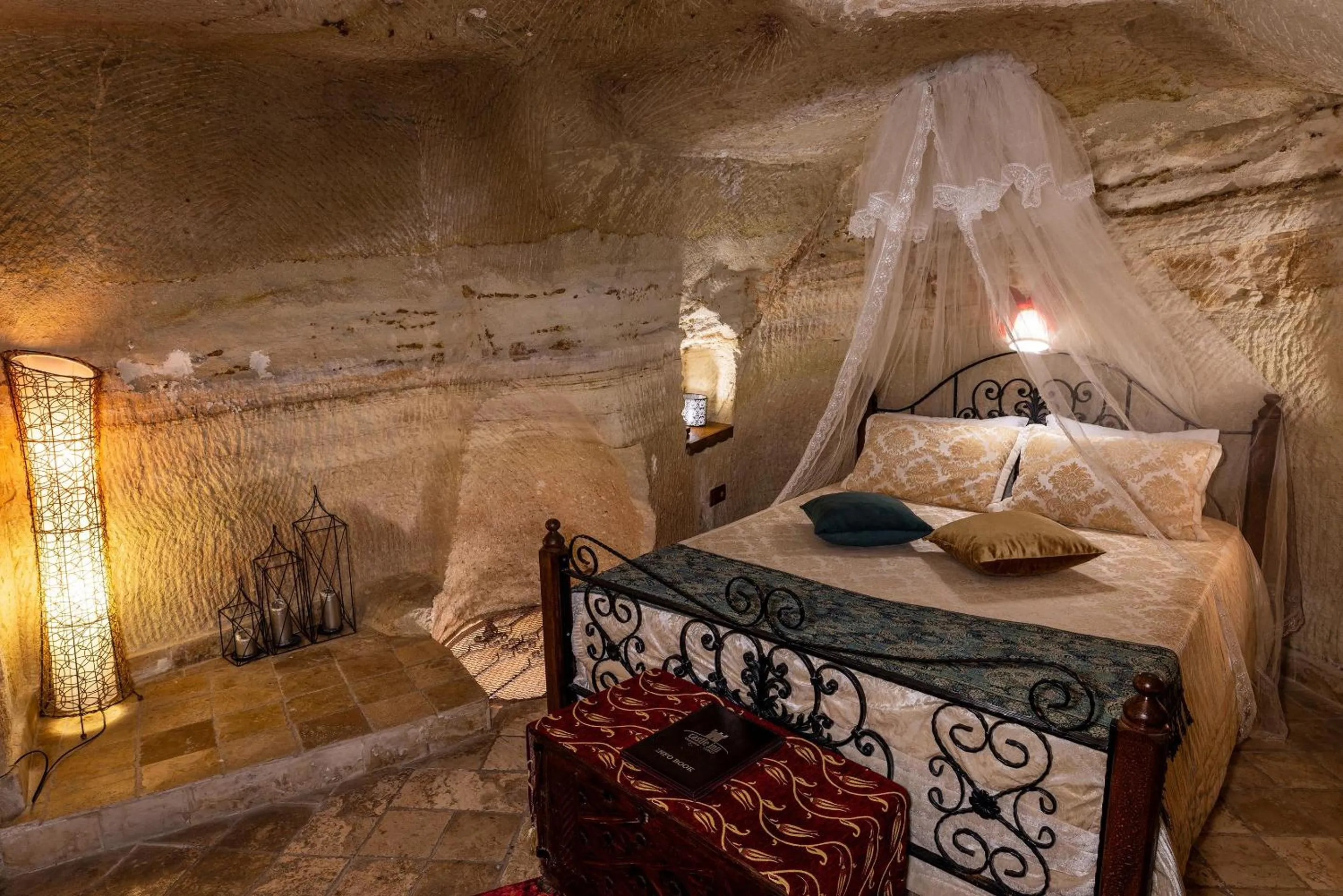 Bed in Lovely Cappadocia Hotel