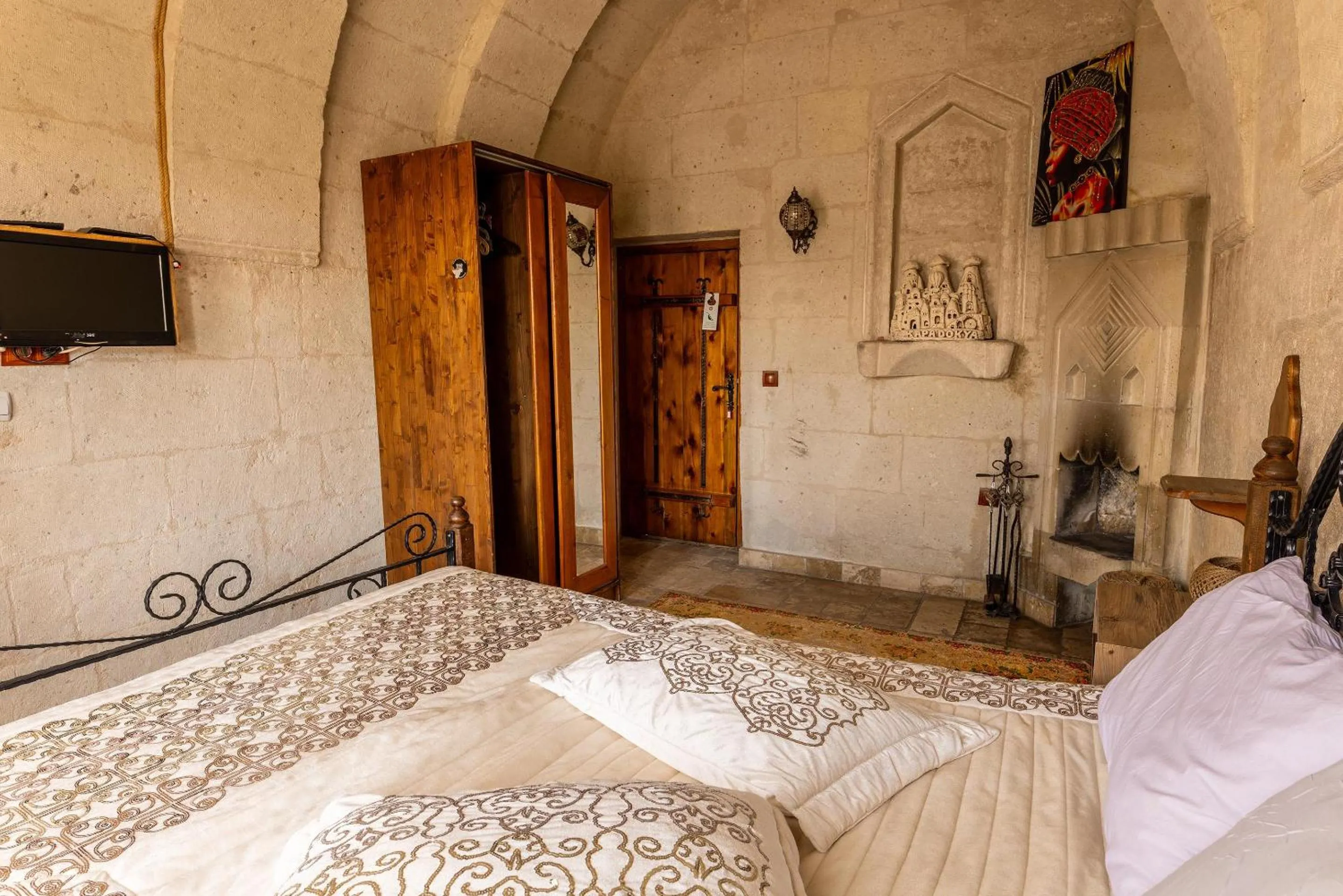 Bedroom, Bed in Lovely Cappadocia Hotel