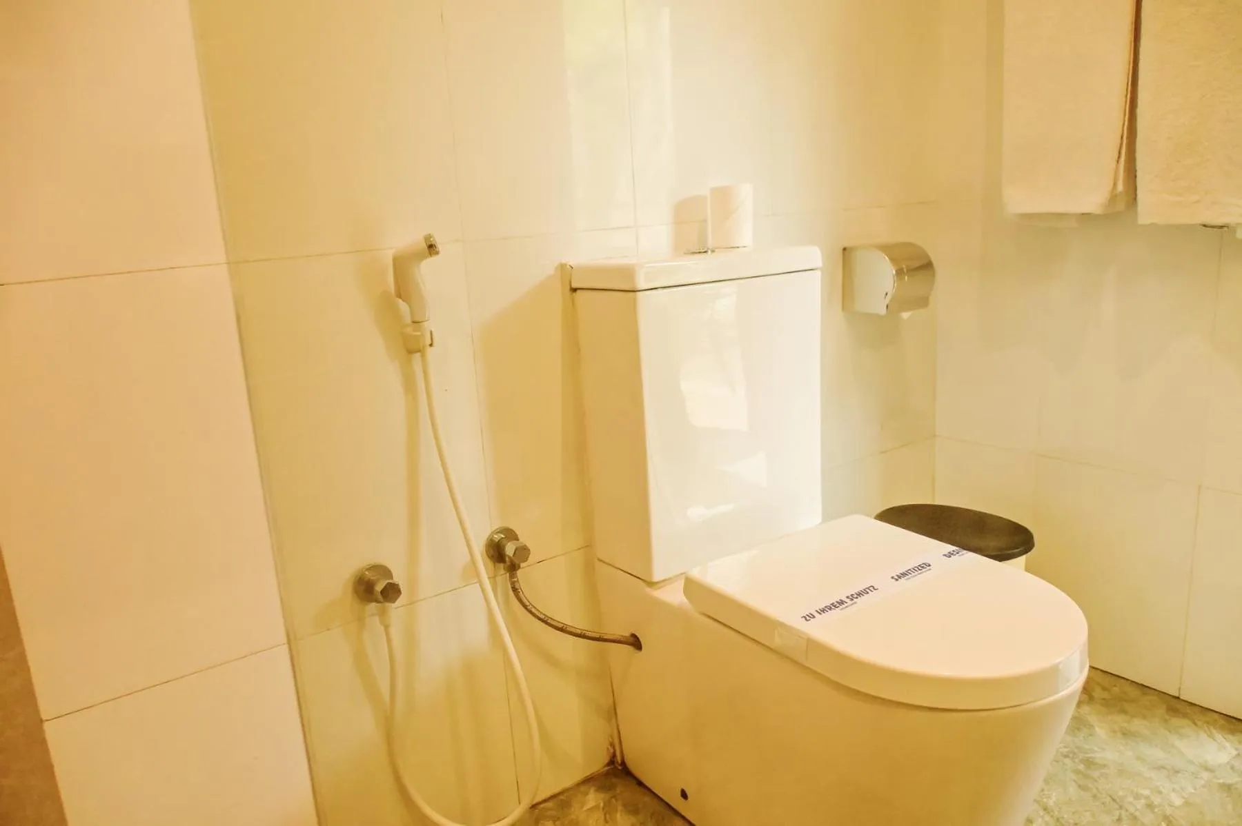 Toilet in Agbo Hotel