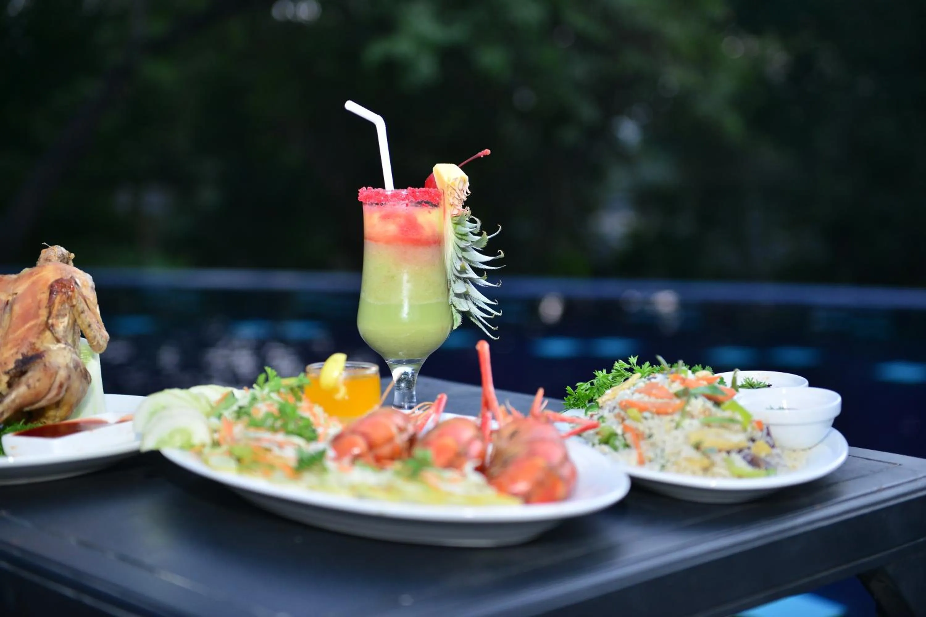 Food and drinks in Agbo Hotel