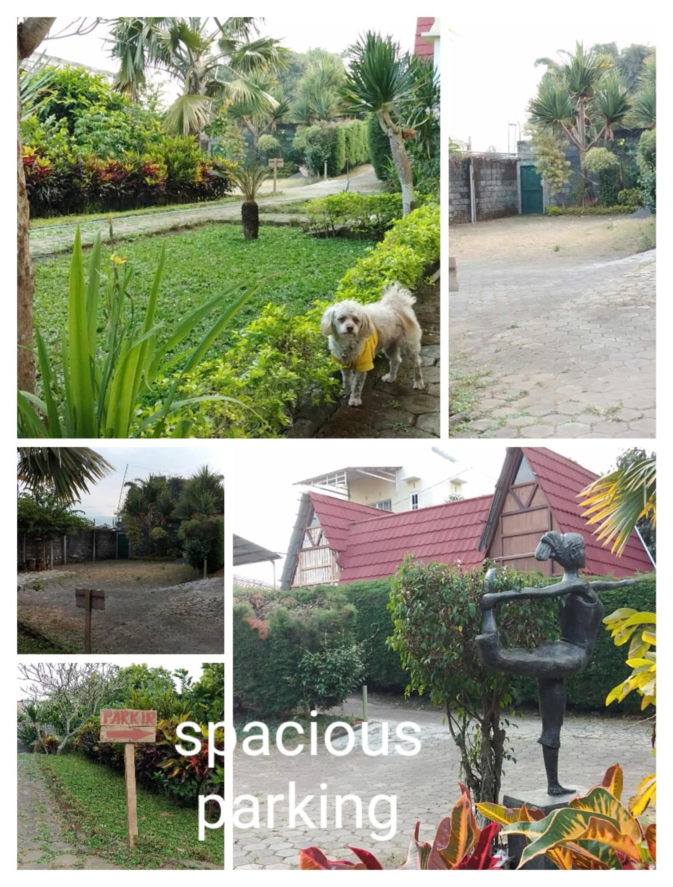 Garden in Bliss family cottage Batu