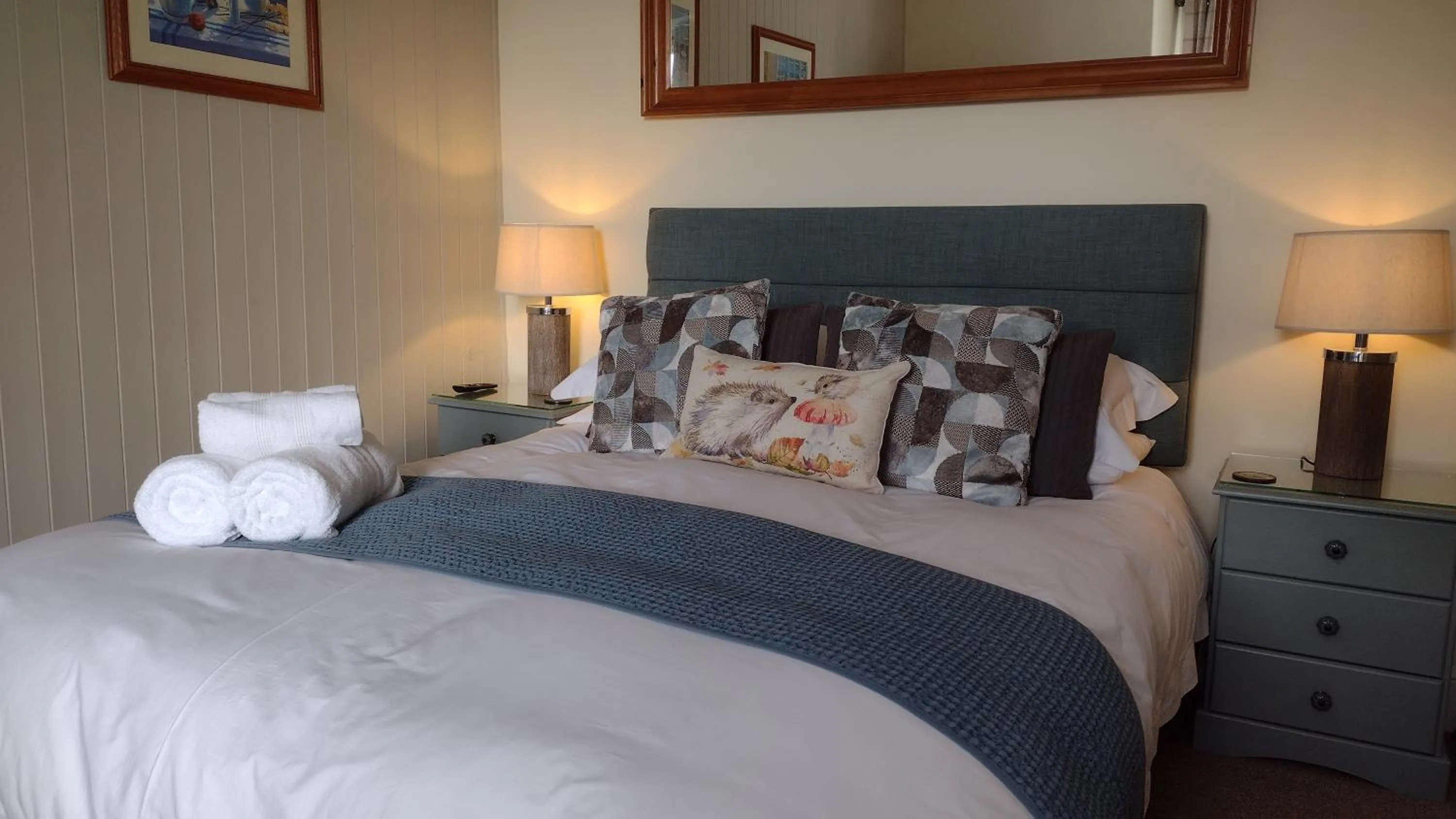 Bed in Plas Tan y Graig B&B Guest House Beddgelert