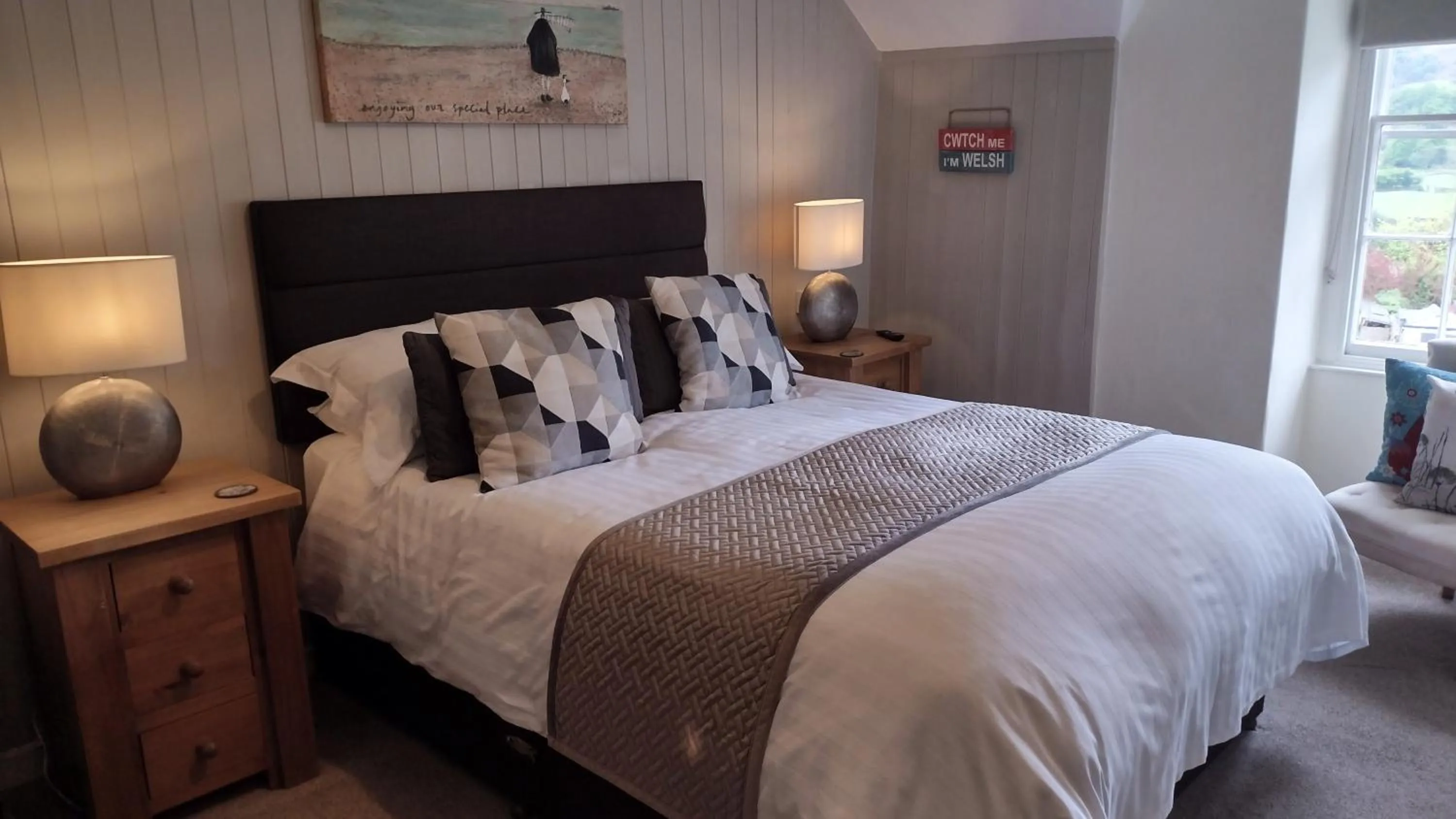 Bedroom, Bed in Plas Tan y Graig B&B Guest House Beddgelert