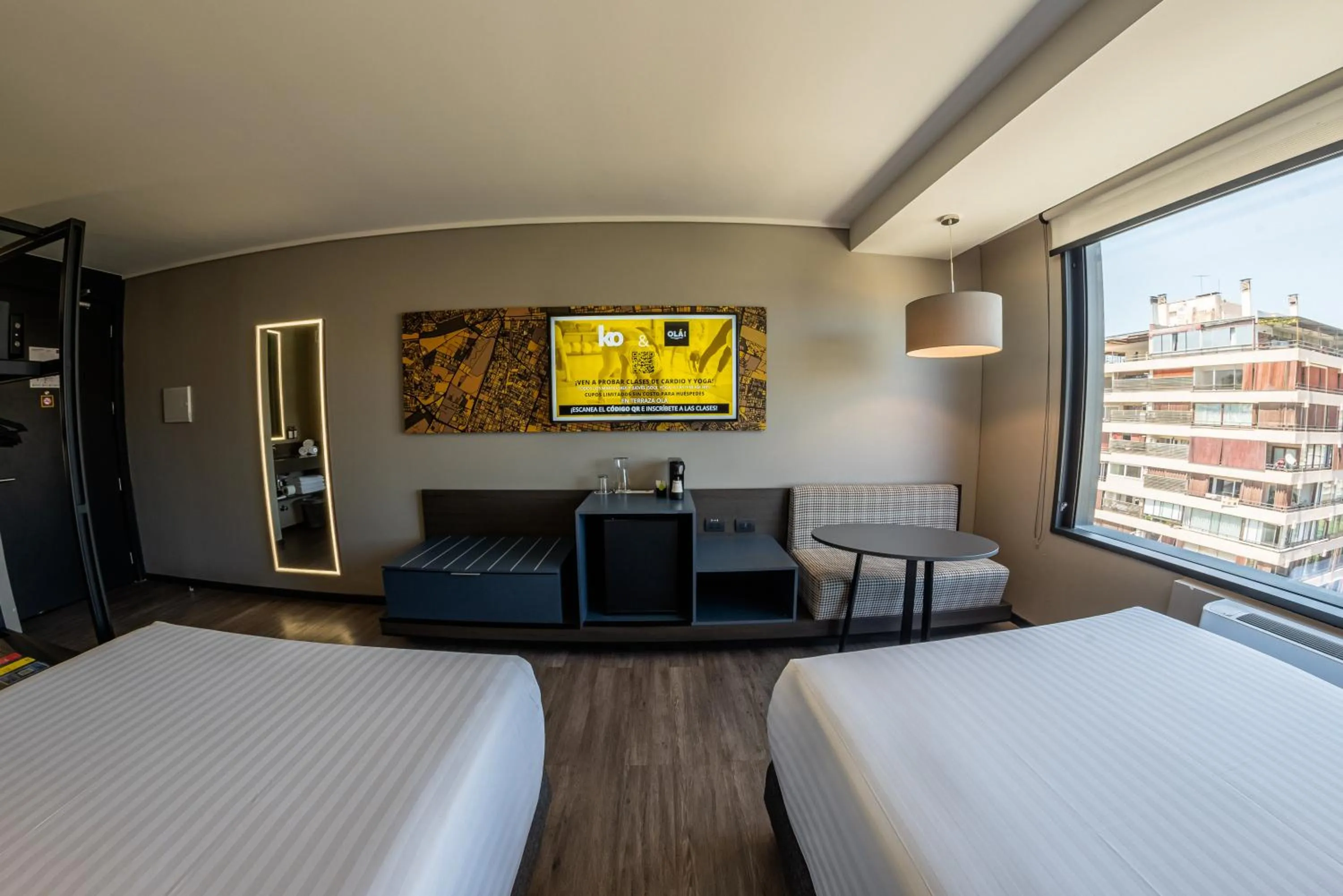 Bed in Ola Santiago Providencia, Tapestry Collection by Hilton