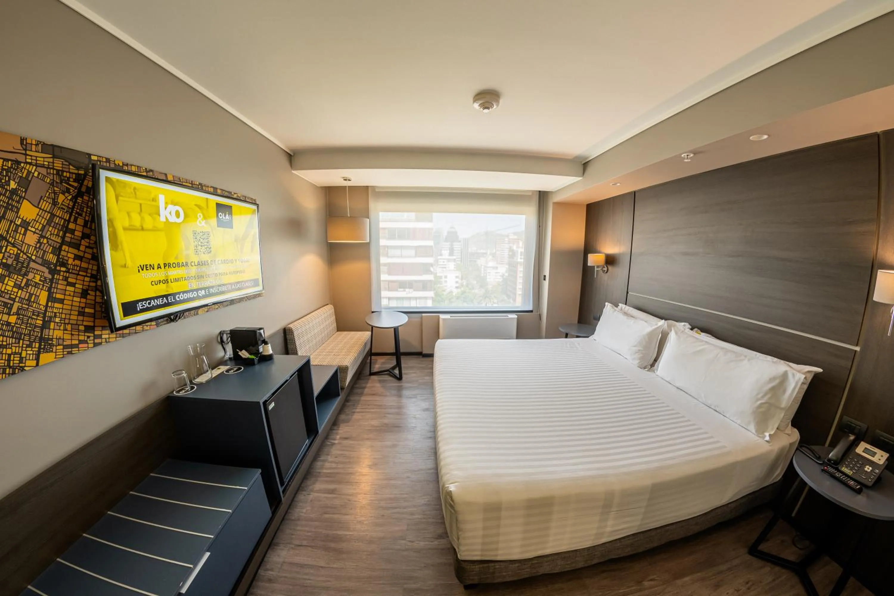 Bed in Ola Santiago Providencia, Tapestry Collection by Hilton