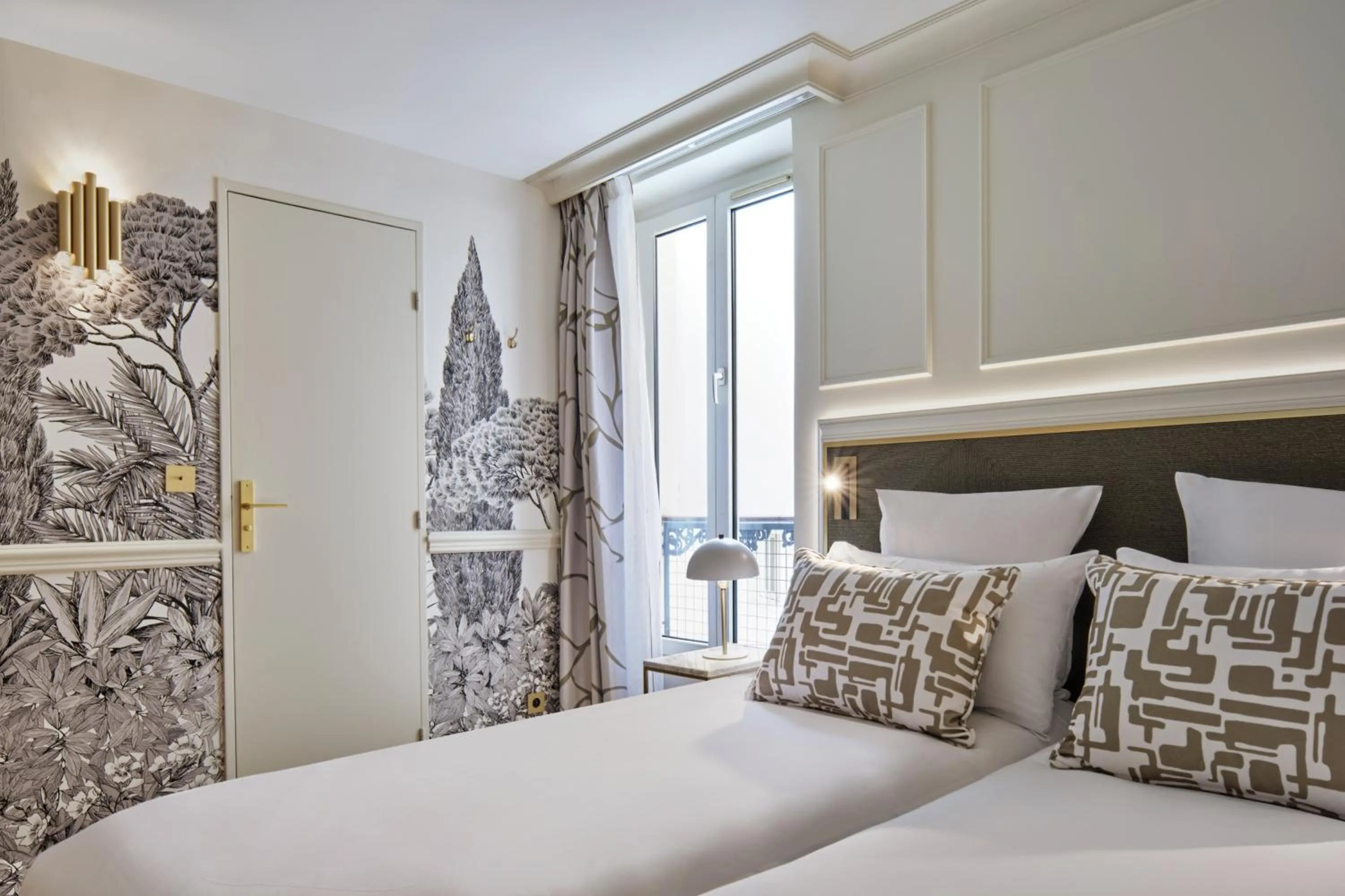 Bedroom, Bed in Posy Hotel by Happyculture