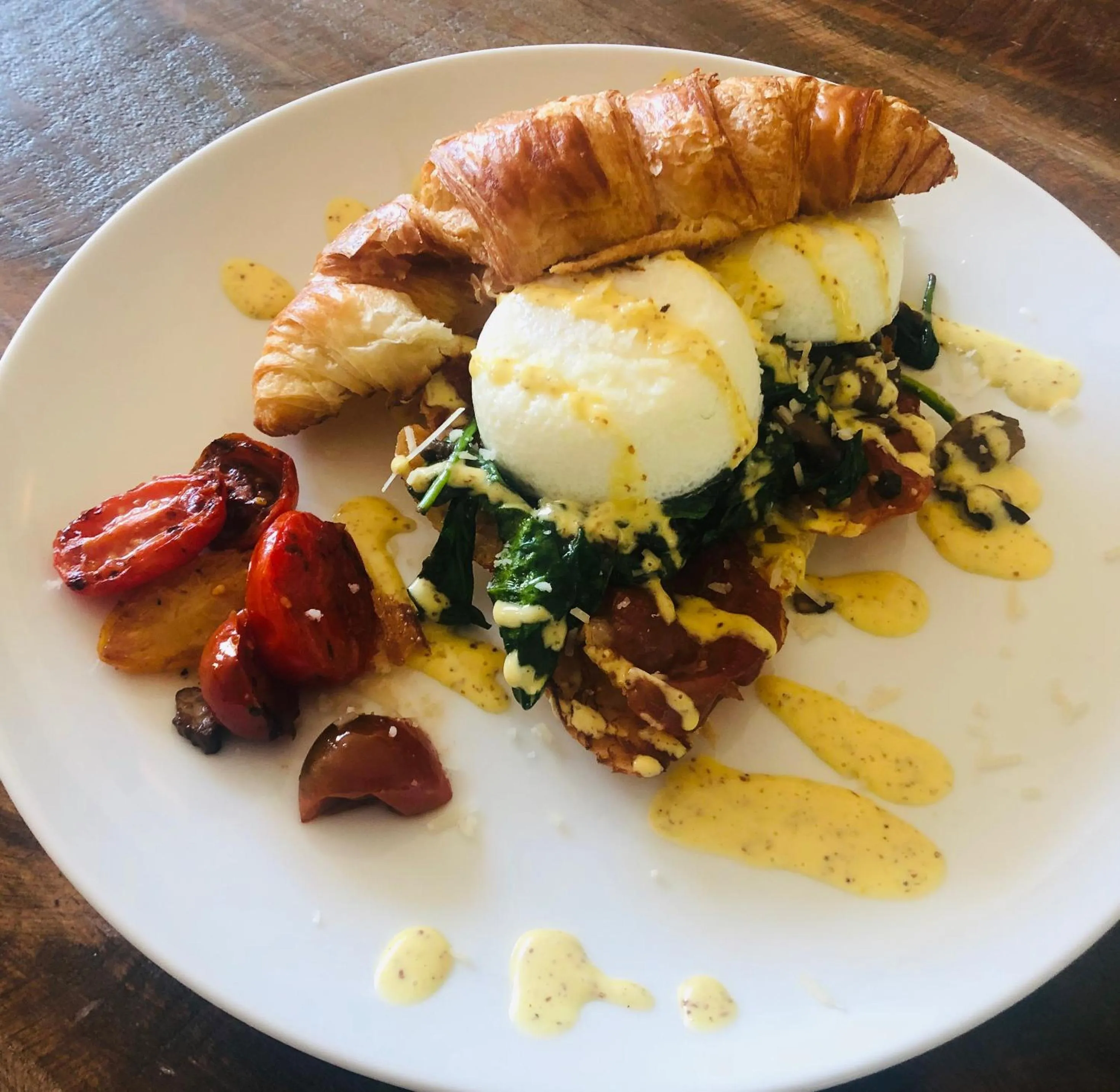 Food close-up in Moonshadow B&B