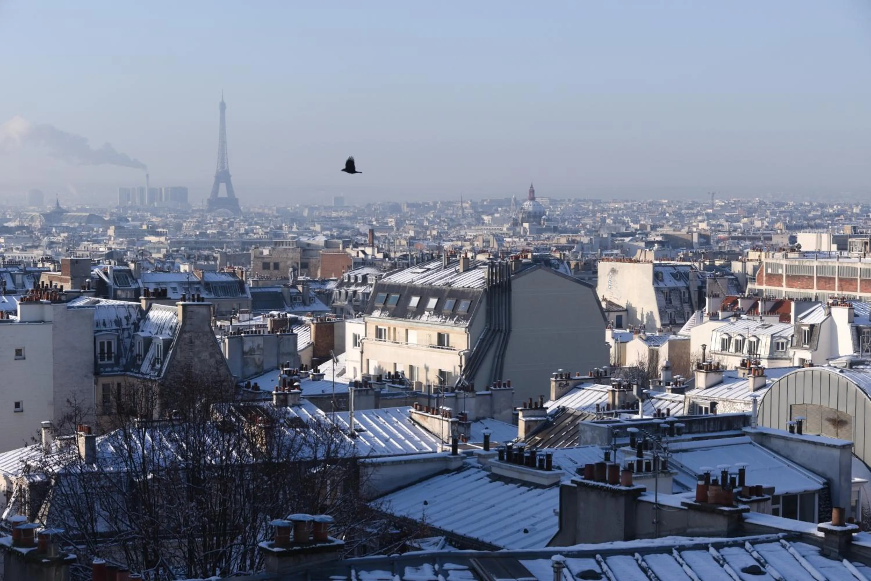 Winter in Hôtel Regyn's Montmartre