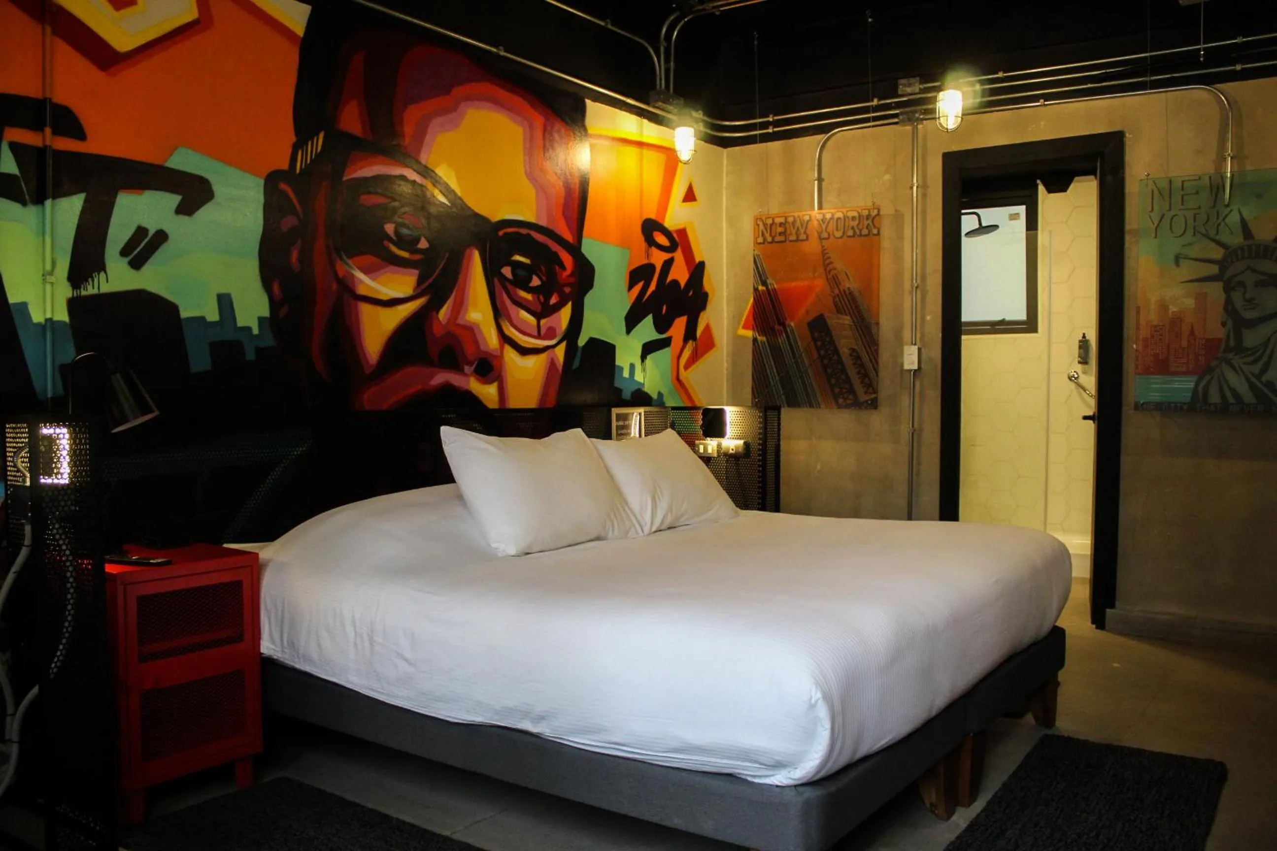 Bed in LOFT Hotel by Sommelier Hoteles