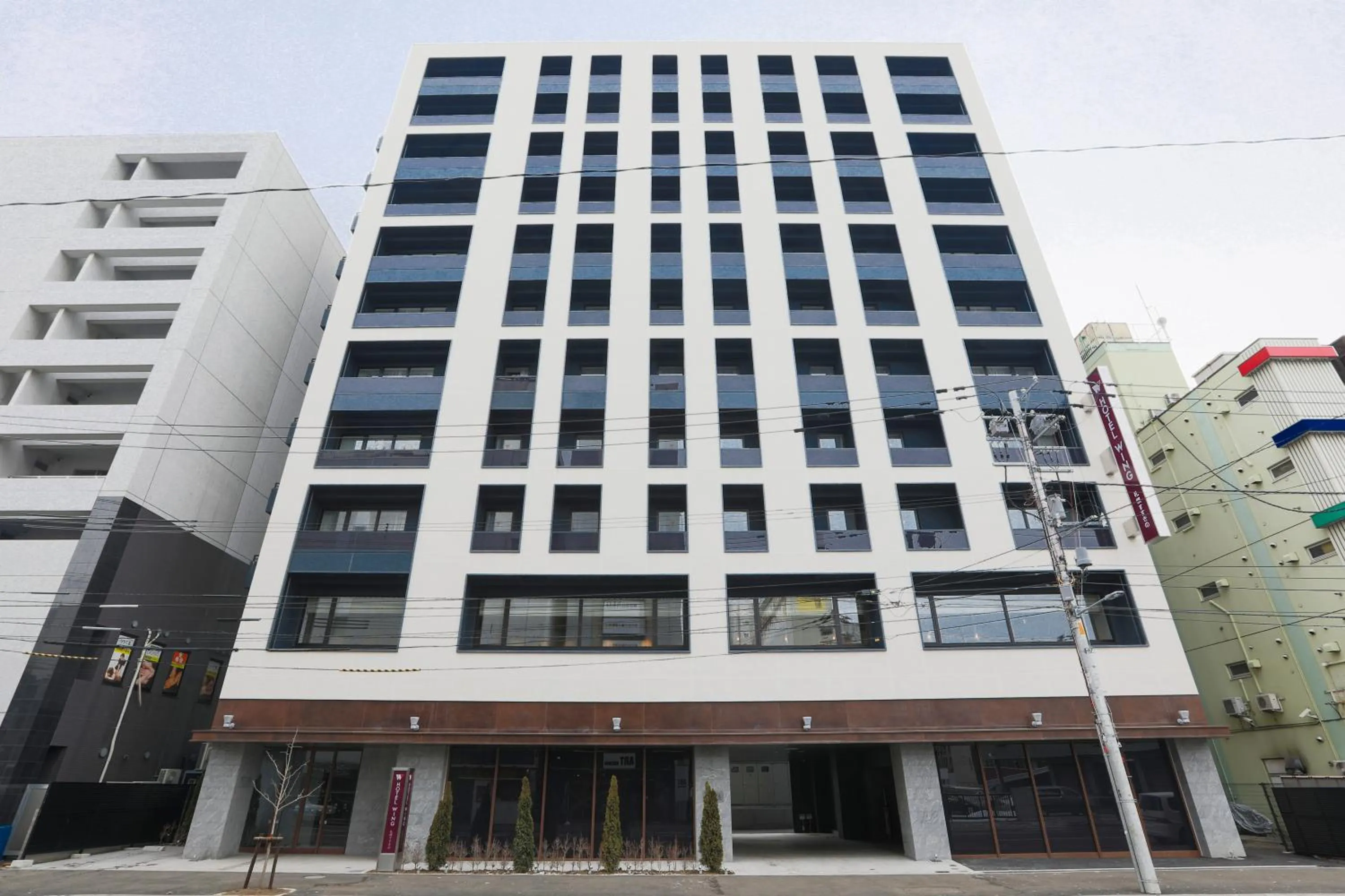 Property building in KOKO HOTEL Sapporo Susukino - formerly Hotel Wing International Sapporo Susukino