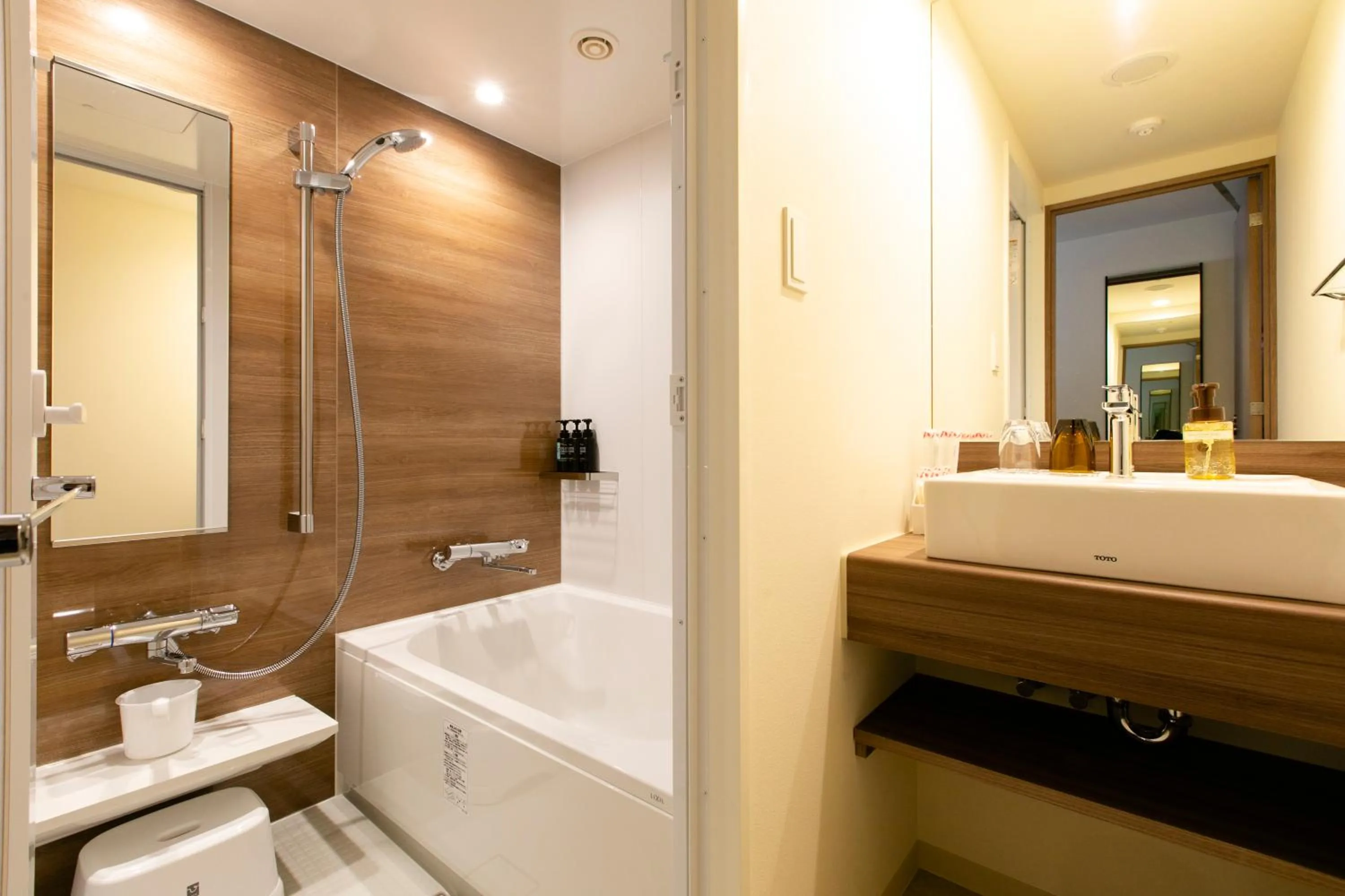 Bathroom in KOKO HOTEL Sapporo Susukino - formerly Hotel Wing International Sapporo Susukino